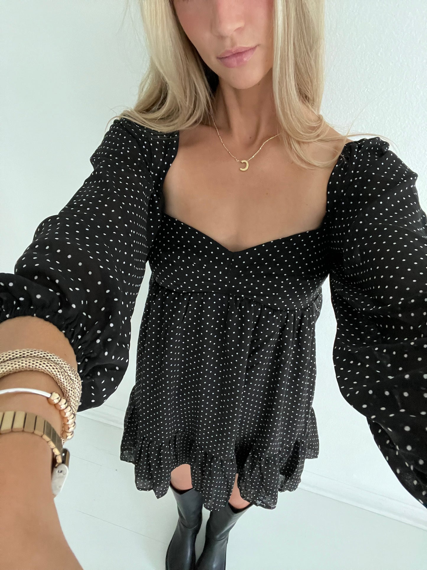 Sunday Polka Dottie Dress