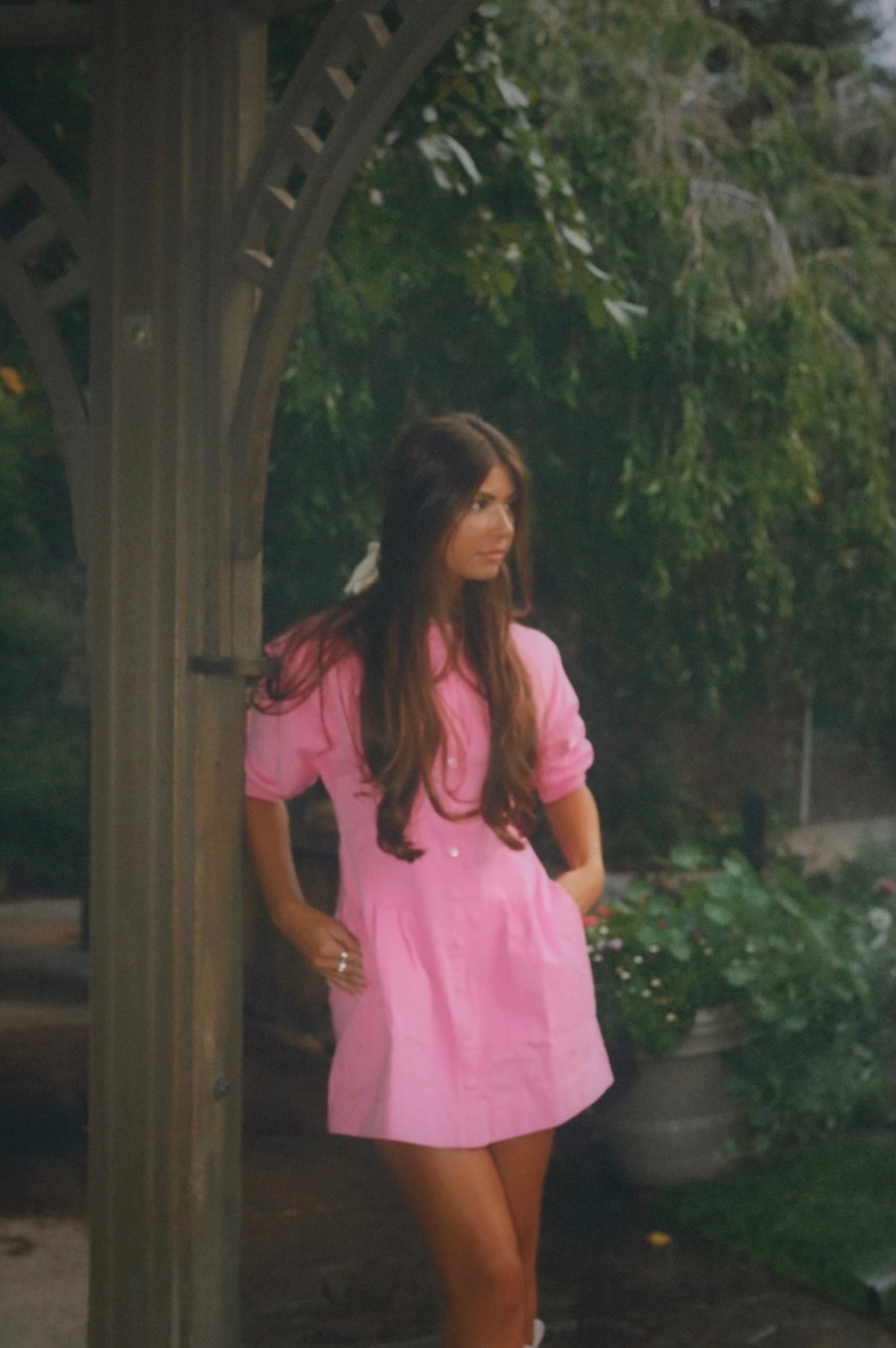 Sunday Cherry Blushed Dress