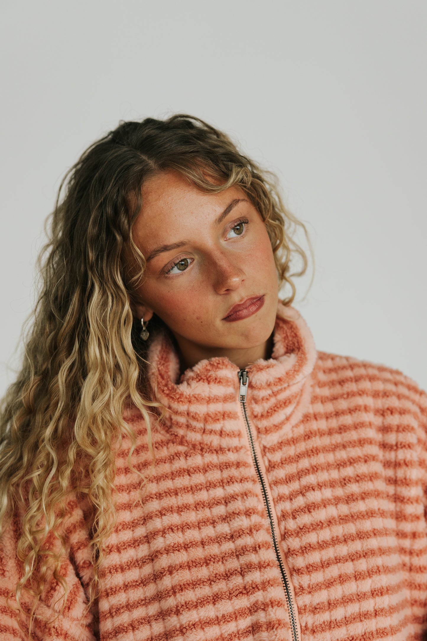 Riot Fuzzy Striped Sherpa (FALL RESTOCK PRE-ORDER)