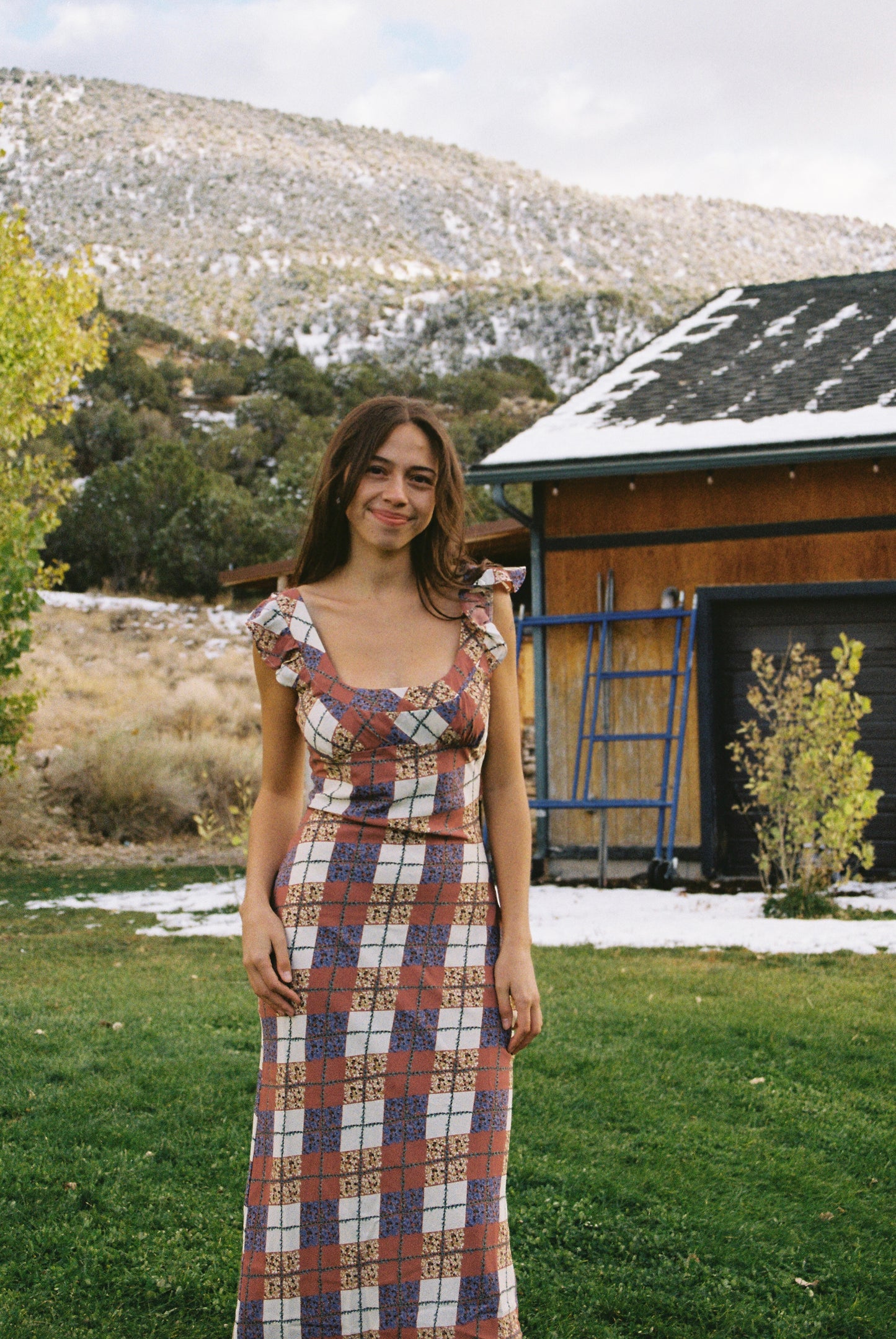 Sunday Patched Petals Dress