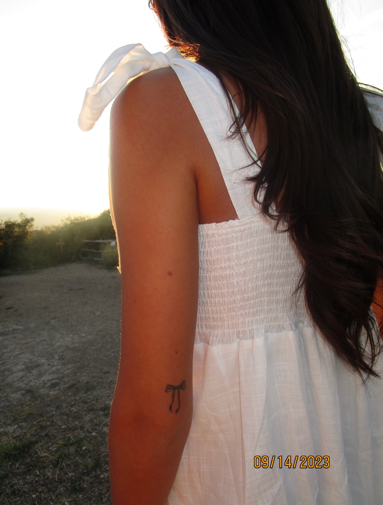 Sunday Bow Cloud Dress