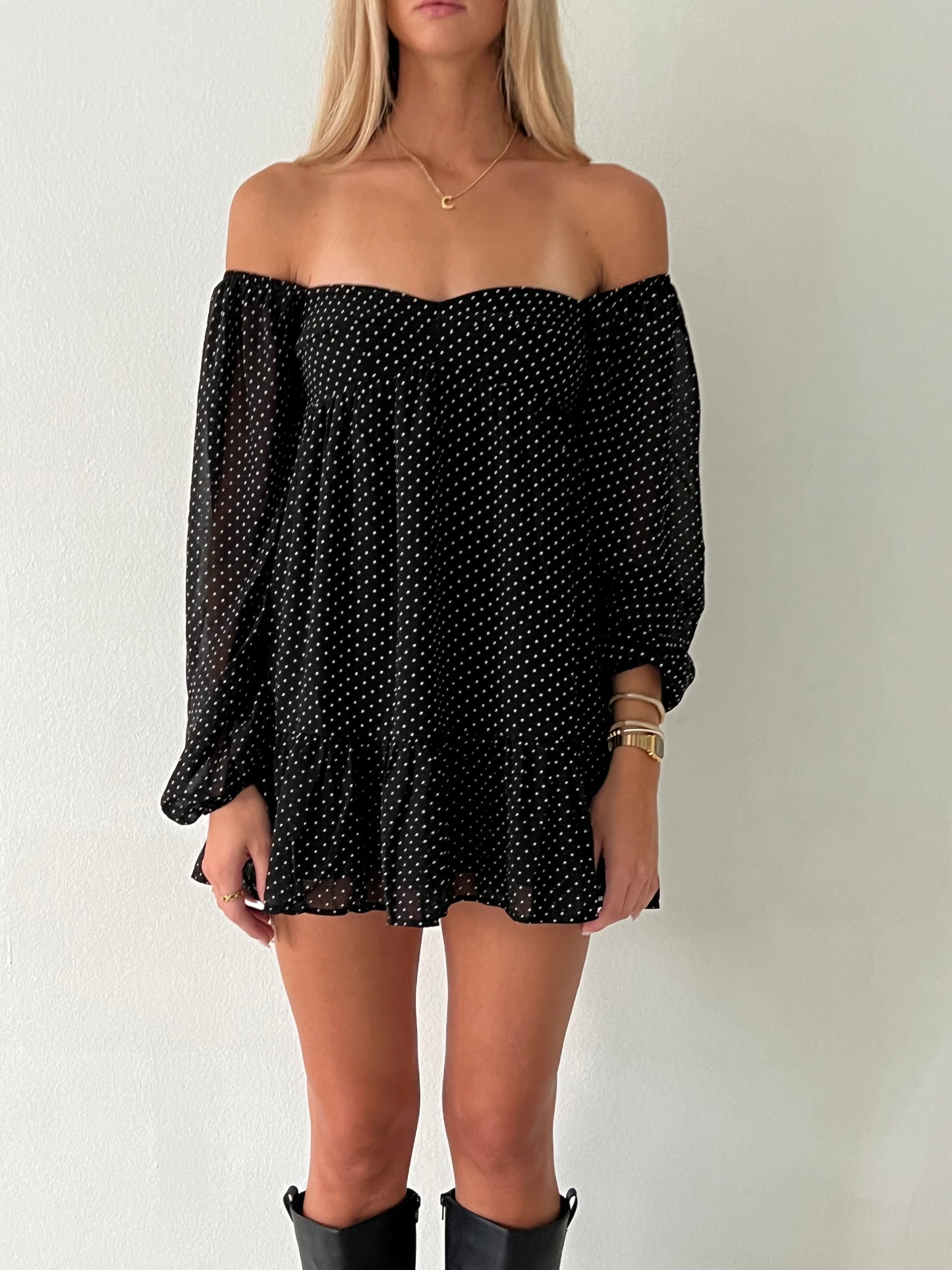 Sunday Polka Dottie Dress