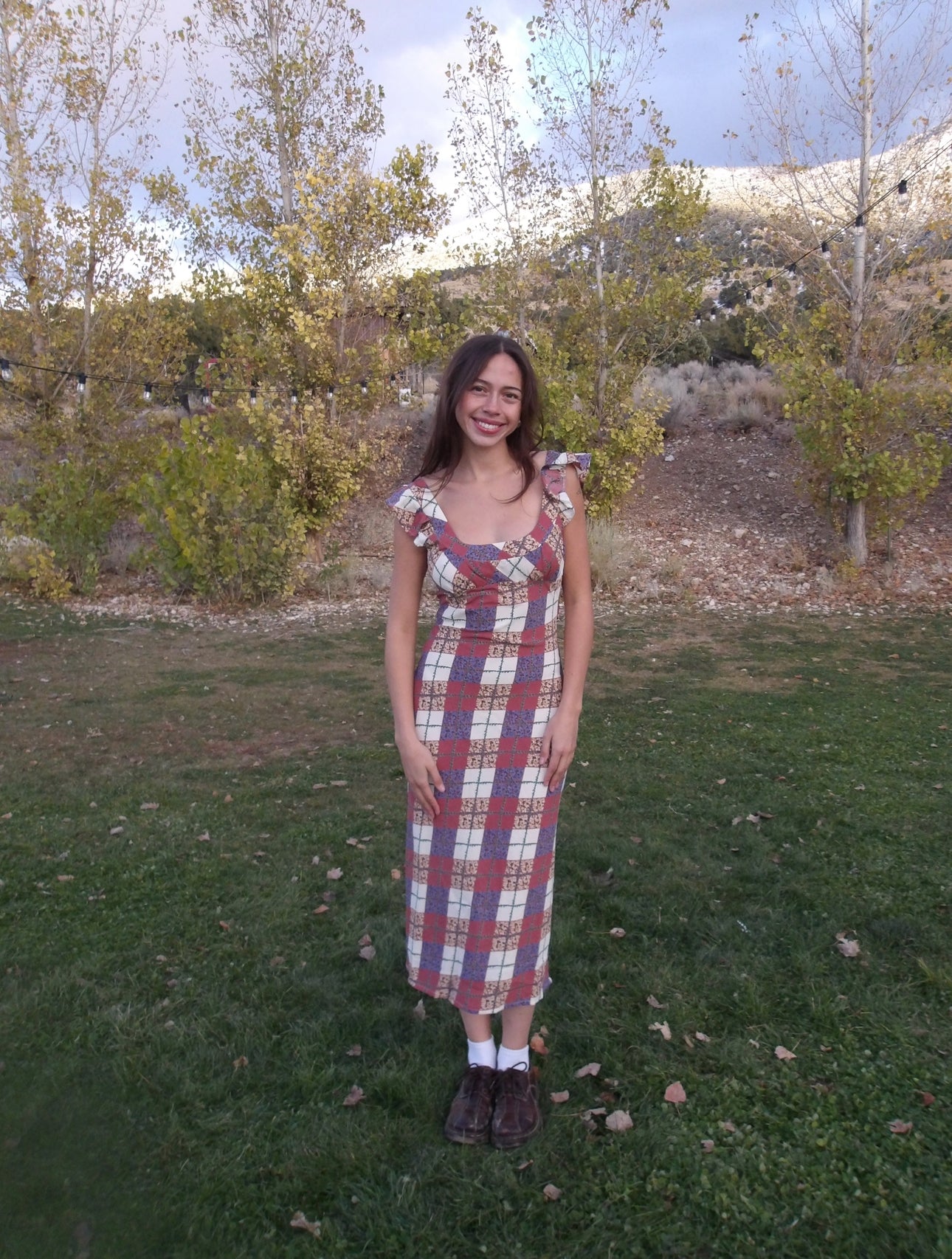 Sunday Patched Petals Dress