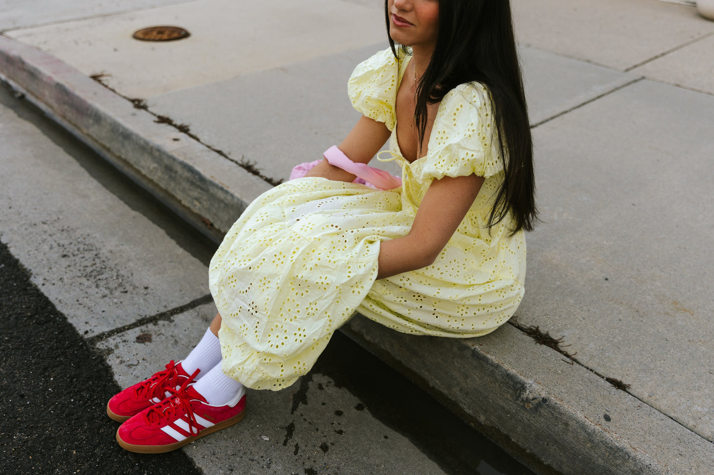 Sunday Lemon Puff Maxi Dress (FALL RESTOCK PRE-ORDER)