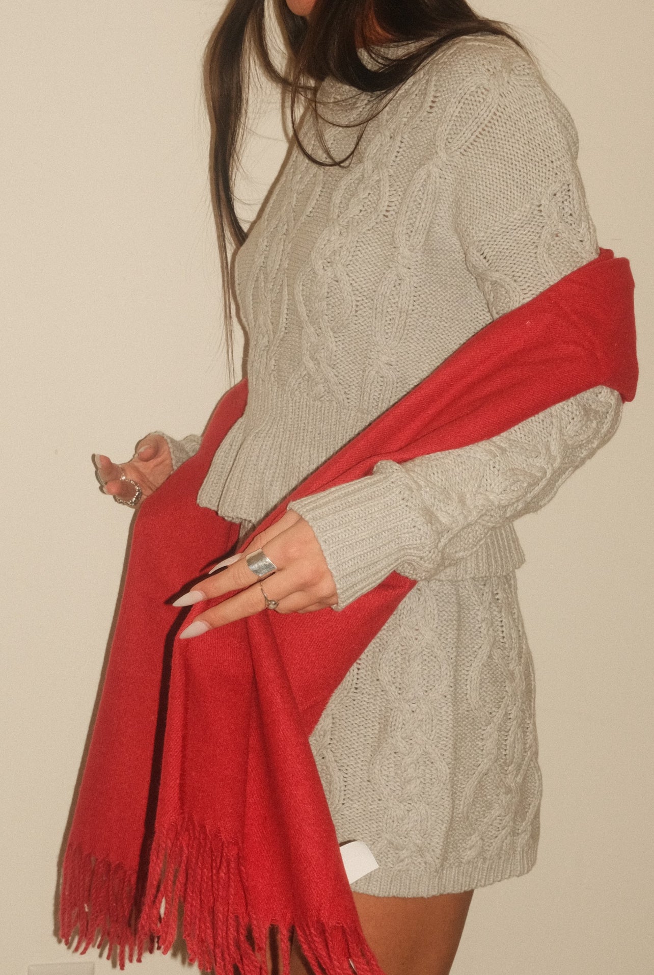 Riot Knitted Bunny Sweater Set