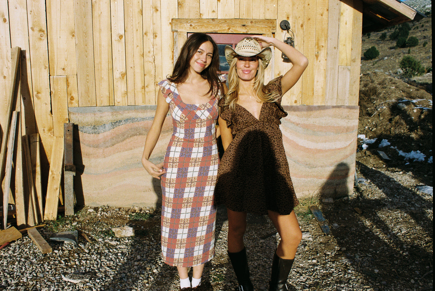 Sunday Patched Petals Dress