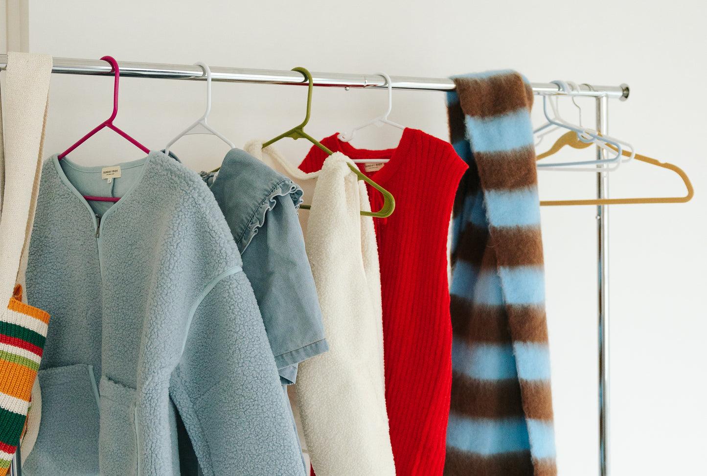 Riot Chunky Stripe Scarf (FALL RESTOCK PRE-ORDER)