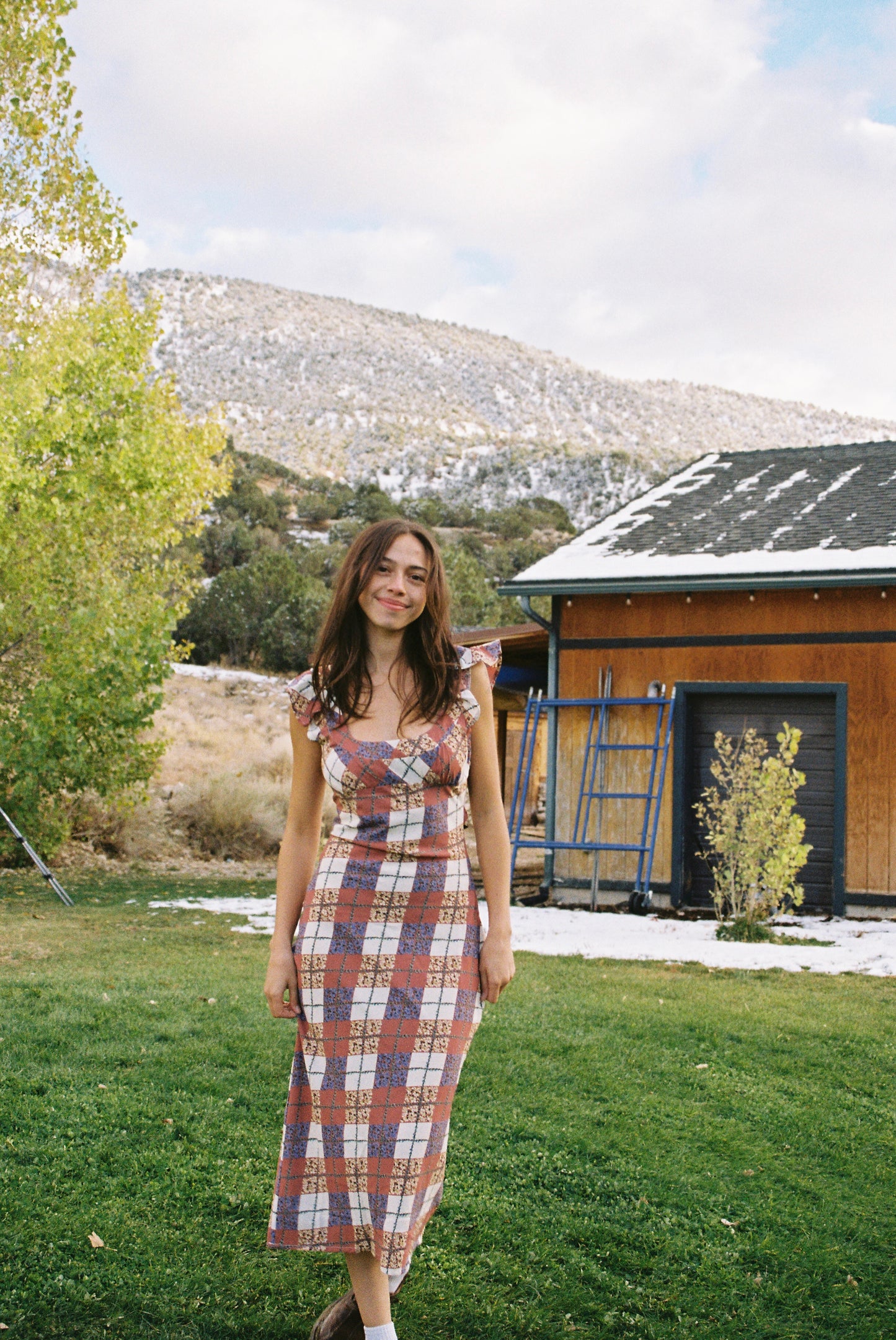 Sunday Patched Petals Dress