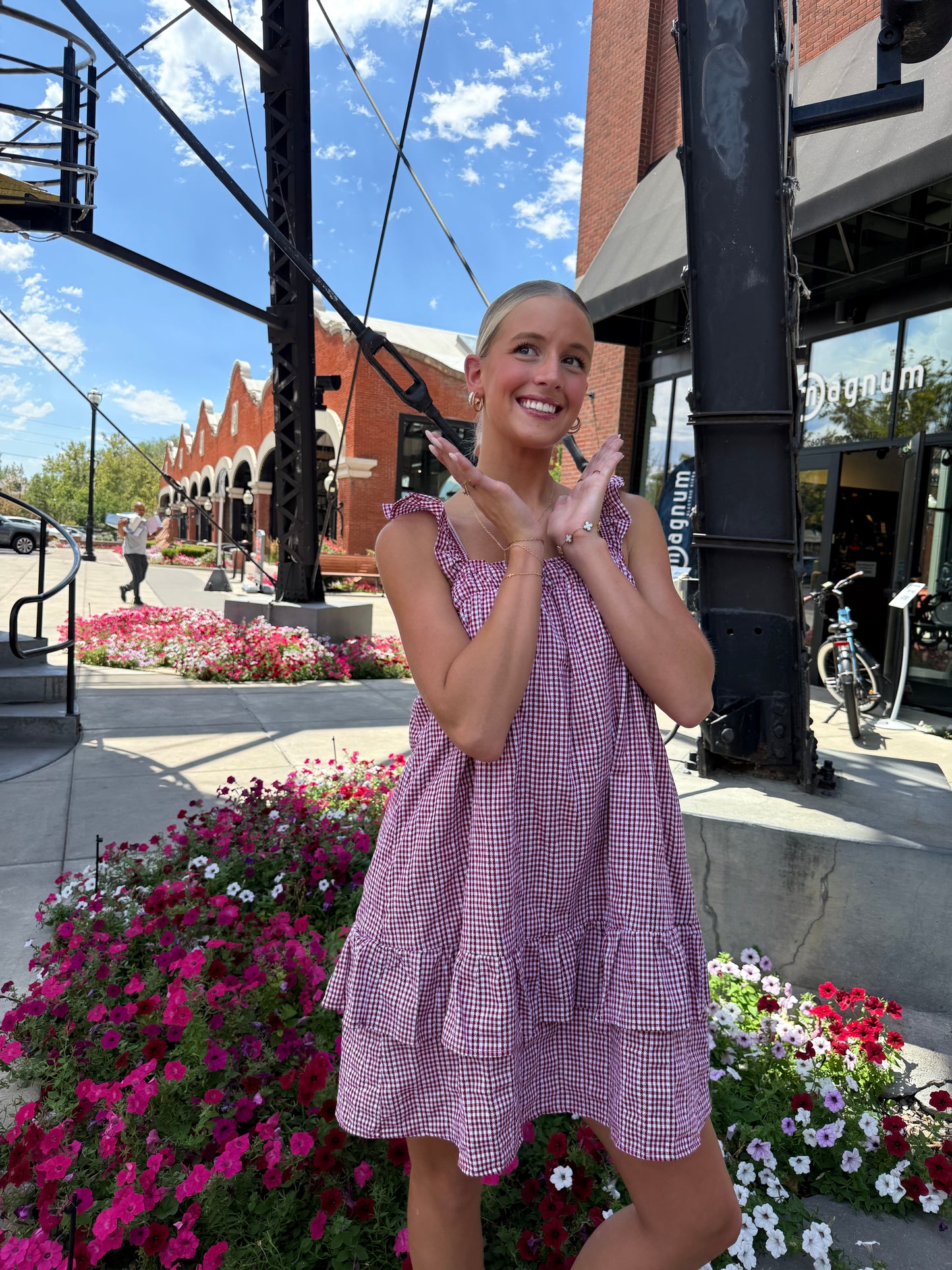 The Sunday Cherryette Dress
