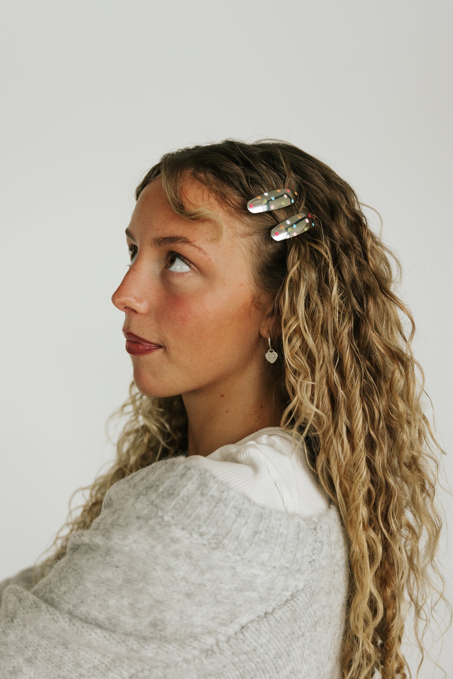 Sunday Silver Double Clips (Set Of 2) (FALL RESTOCK PRE-ORDER)