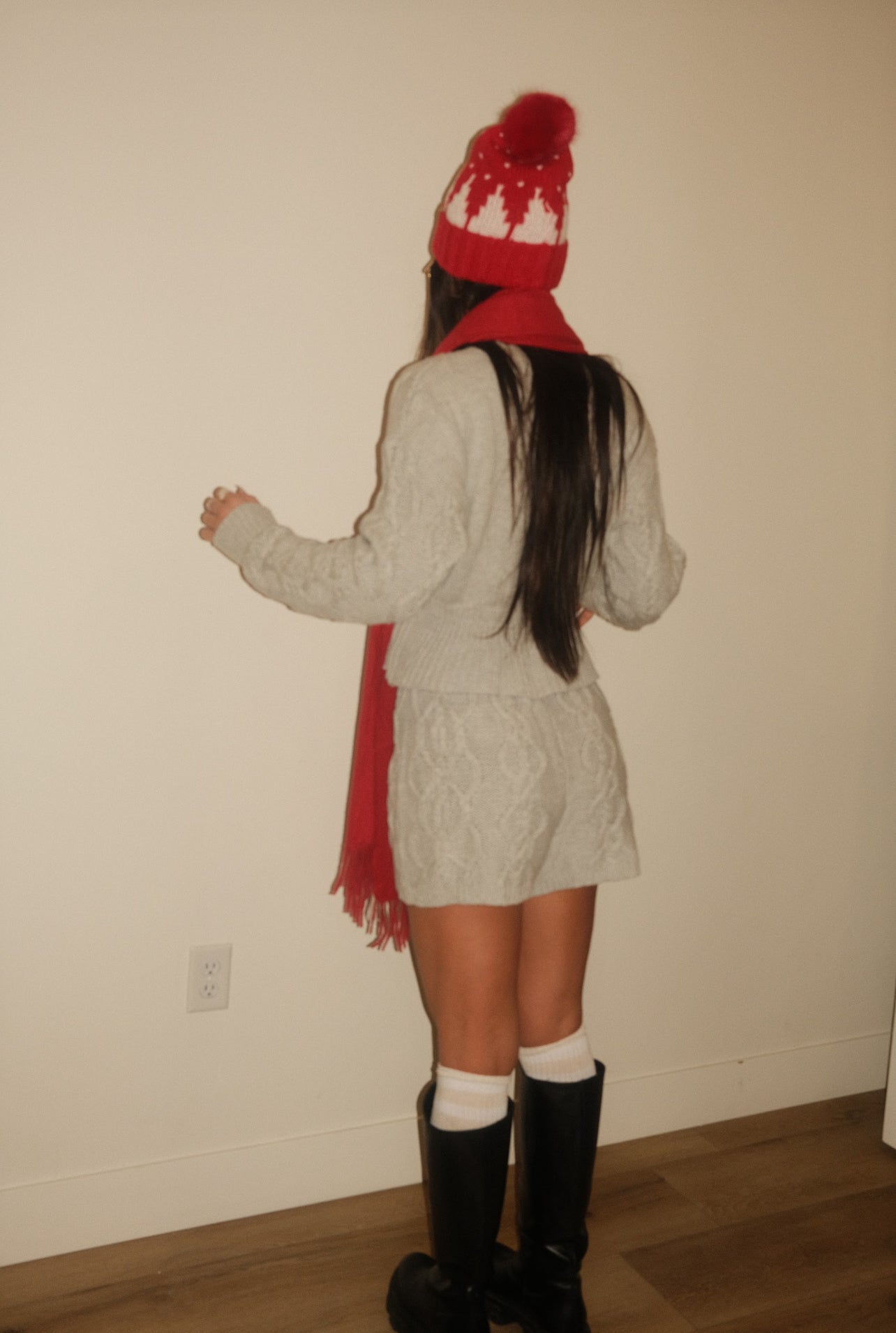 Riot Knitted Bunny Sweater Set