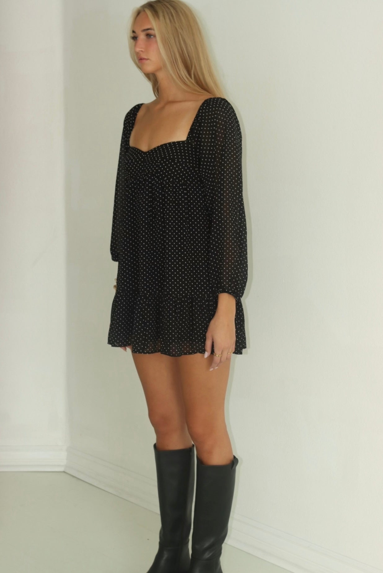 Sunday Polka Dottie Dress