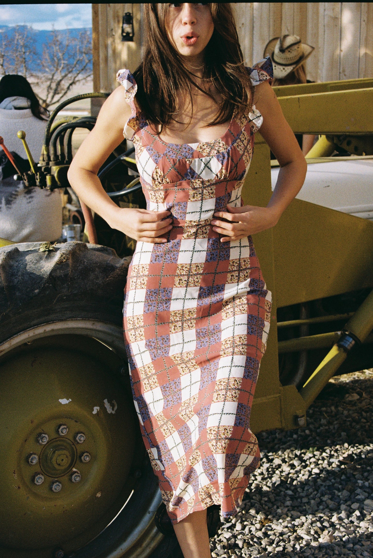 Sunday Patched Petals Dress