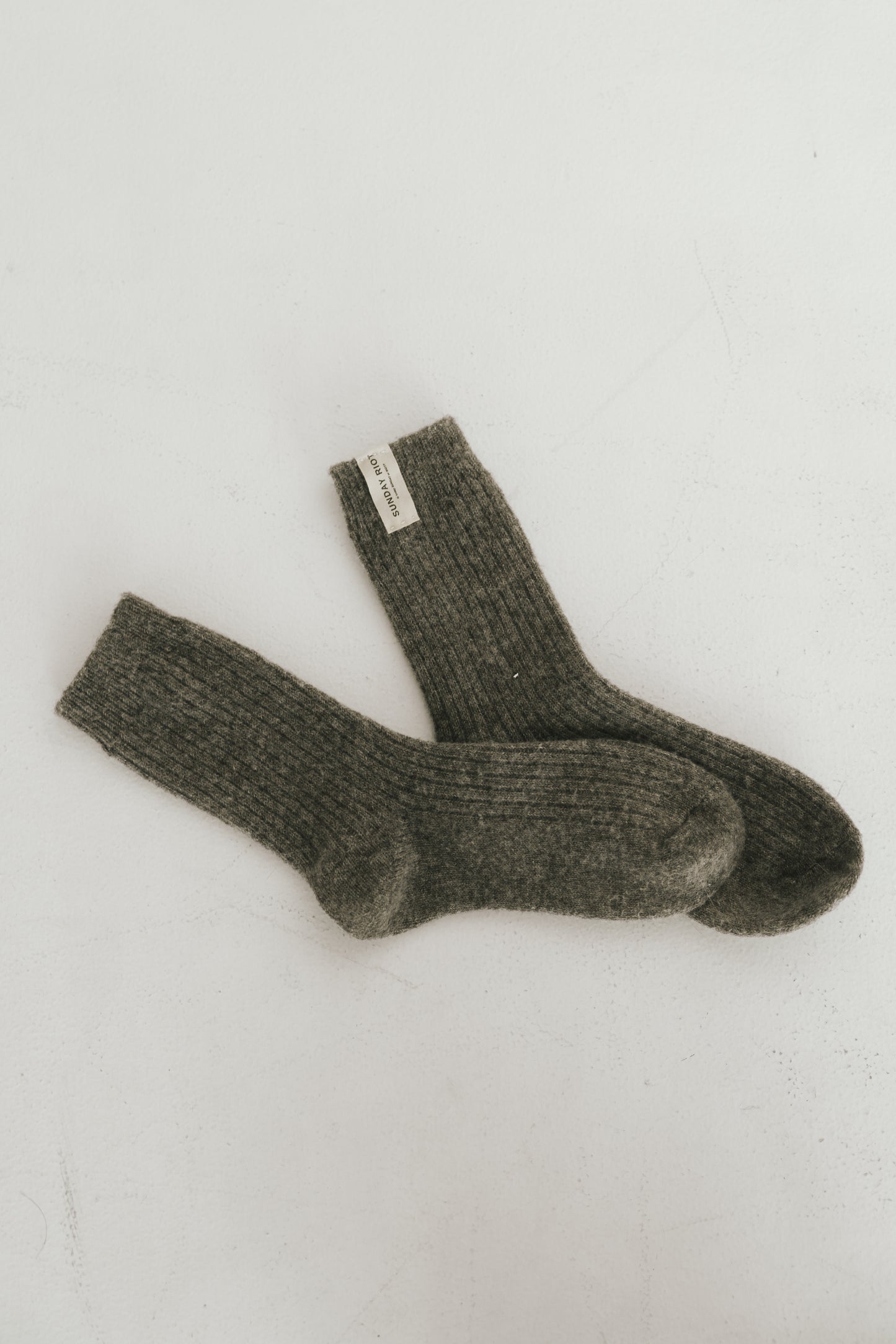 Riot Club Socks in- Neutral Gray (FALL RESTOCK PRE-ORDER)