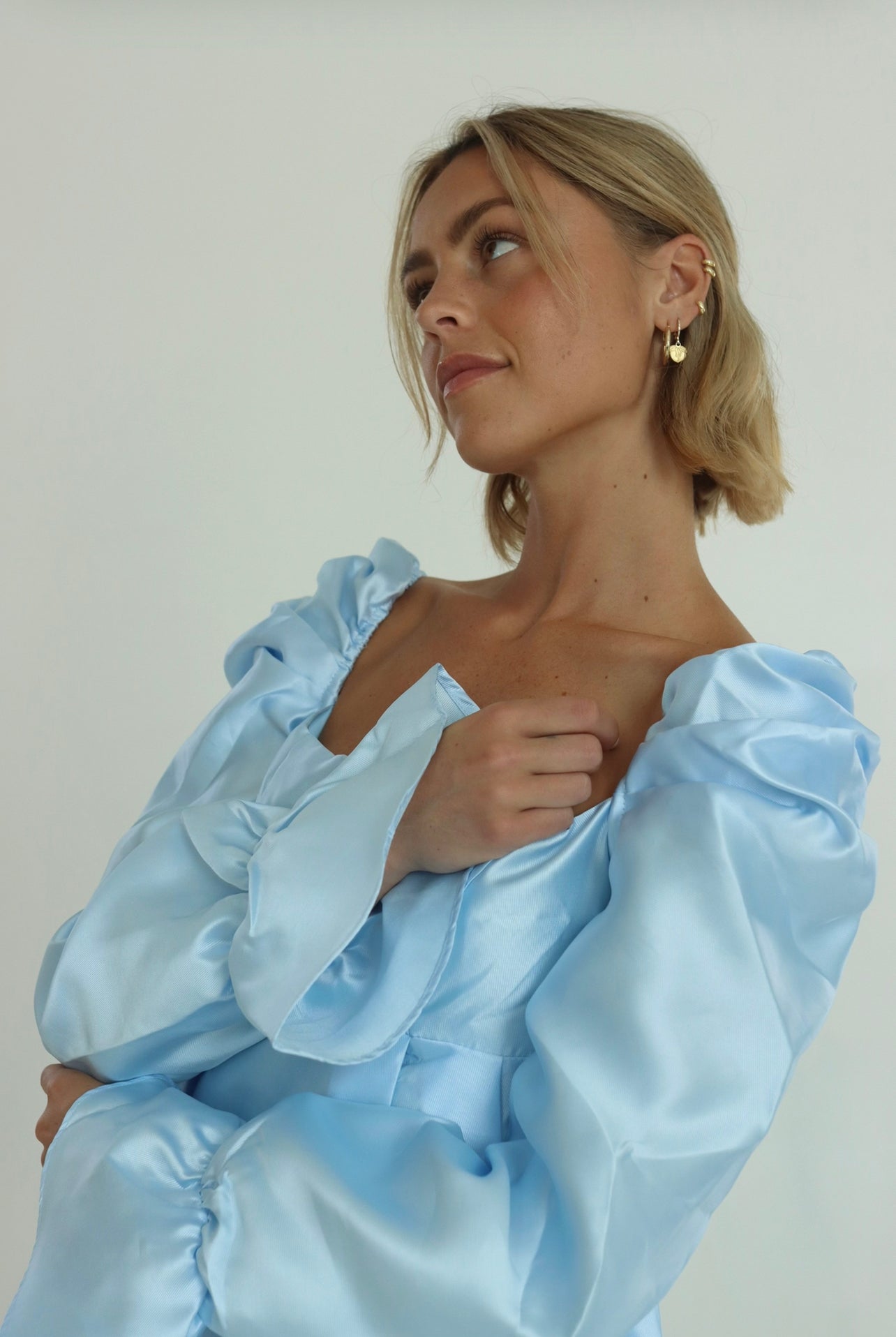 Sunday Sky Baby Bow Dress (FALL RESTOCK PRE-ORDER)