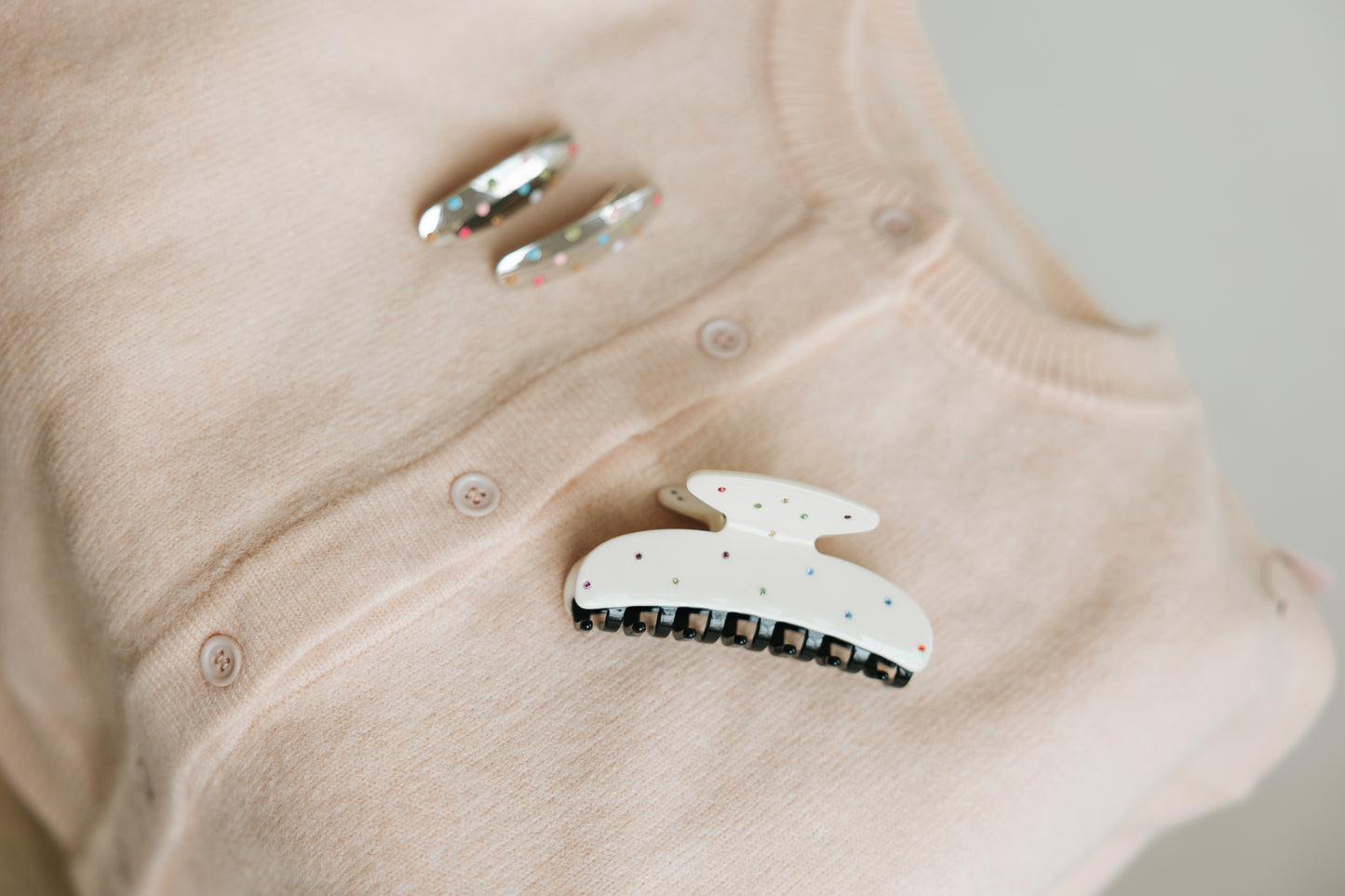 Riot Polka Gem Claw Clip (RESTOCK FALL PRE-ORDER)