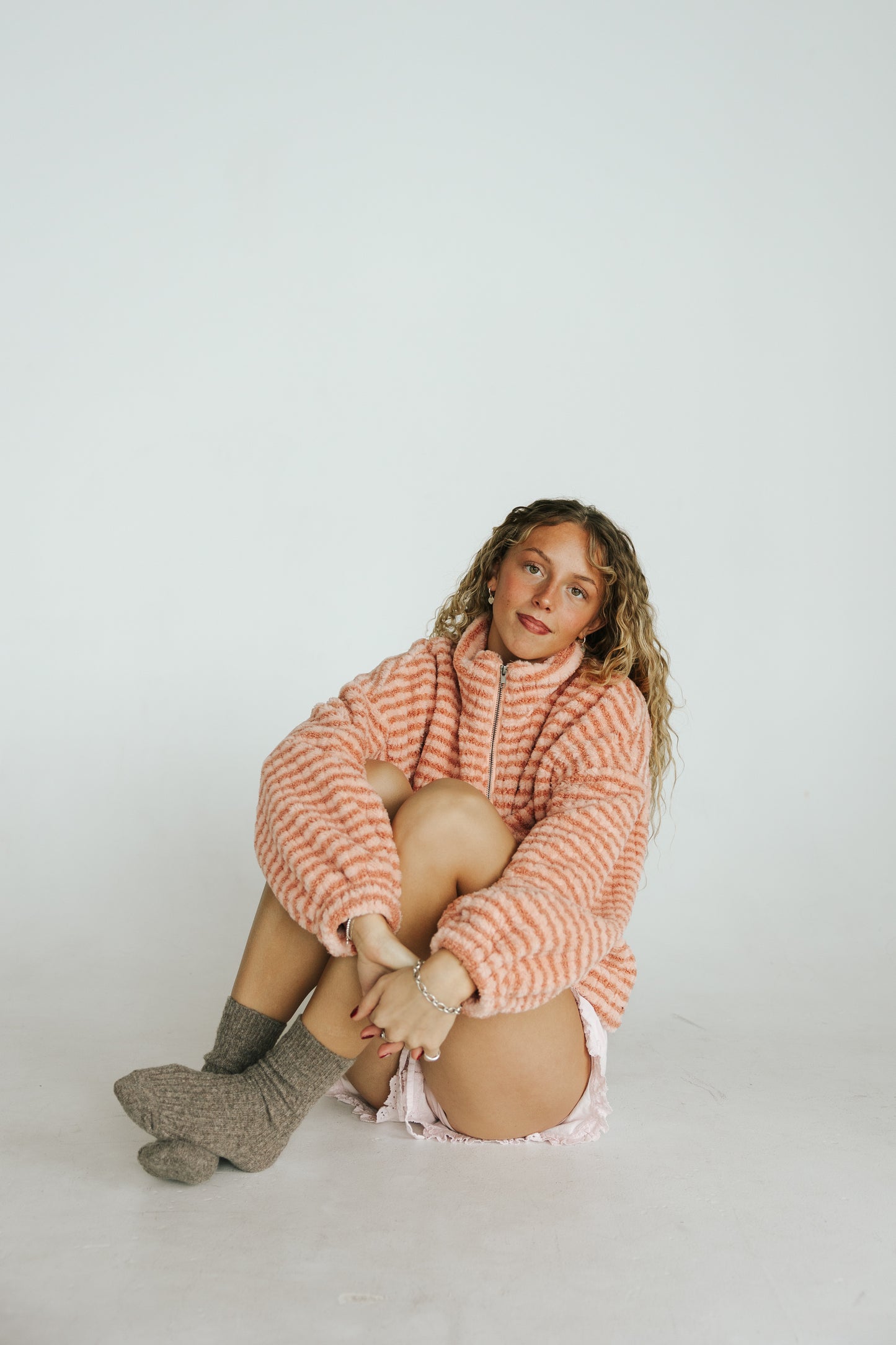 Riot Fuzzy Striped Sherpa (FALL RESTOCK PRE-ORDER)