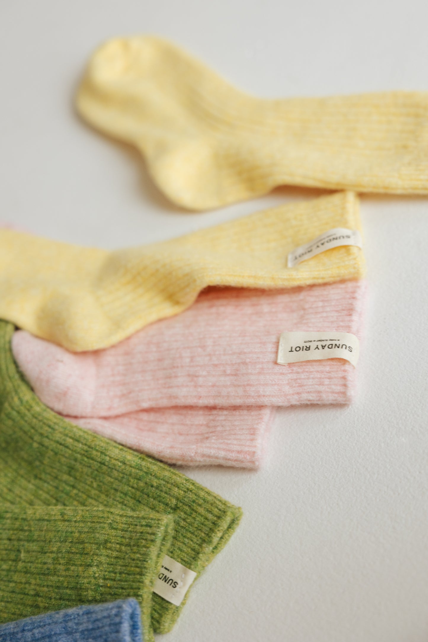 Riot Pastel Club Socks in- Strawberry Milkshake (FALL RESTOCK PRE-ORDER)