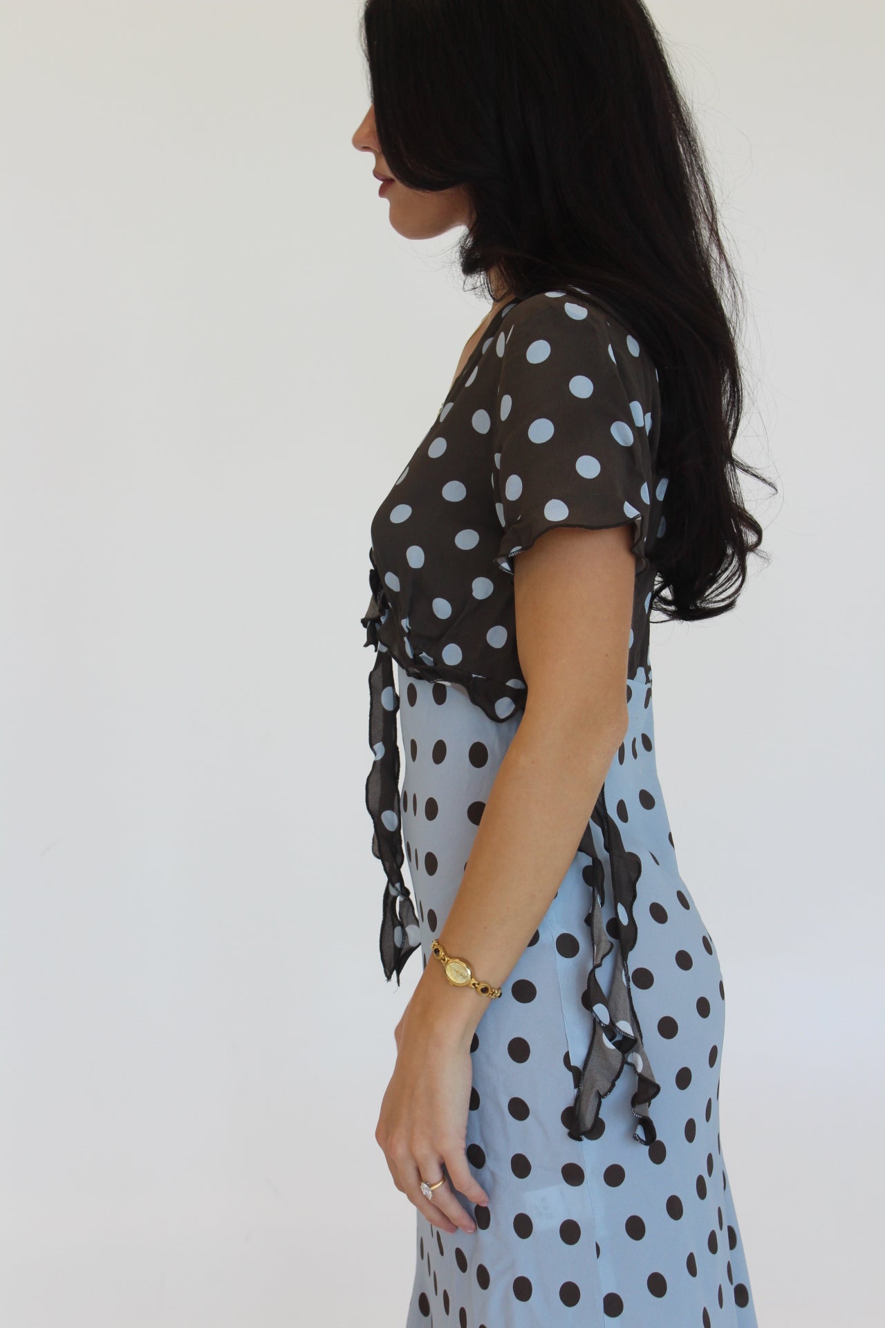 The Sunday Chocodot Maxi Dress