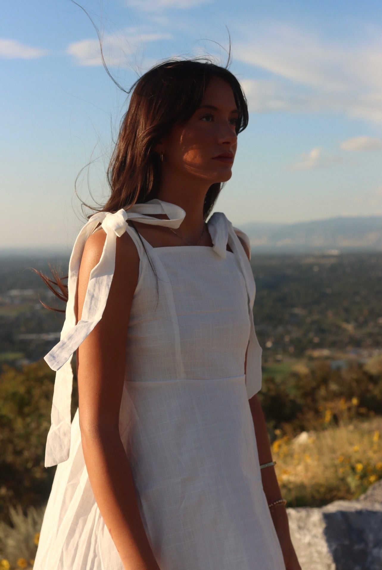 Sunday Bow Cloud Dress