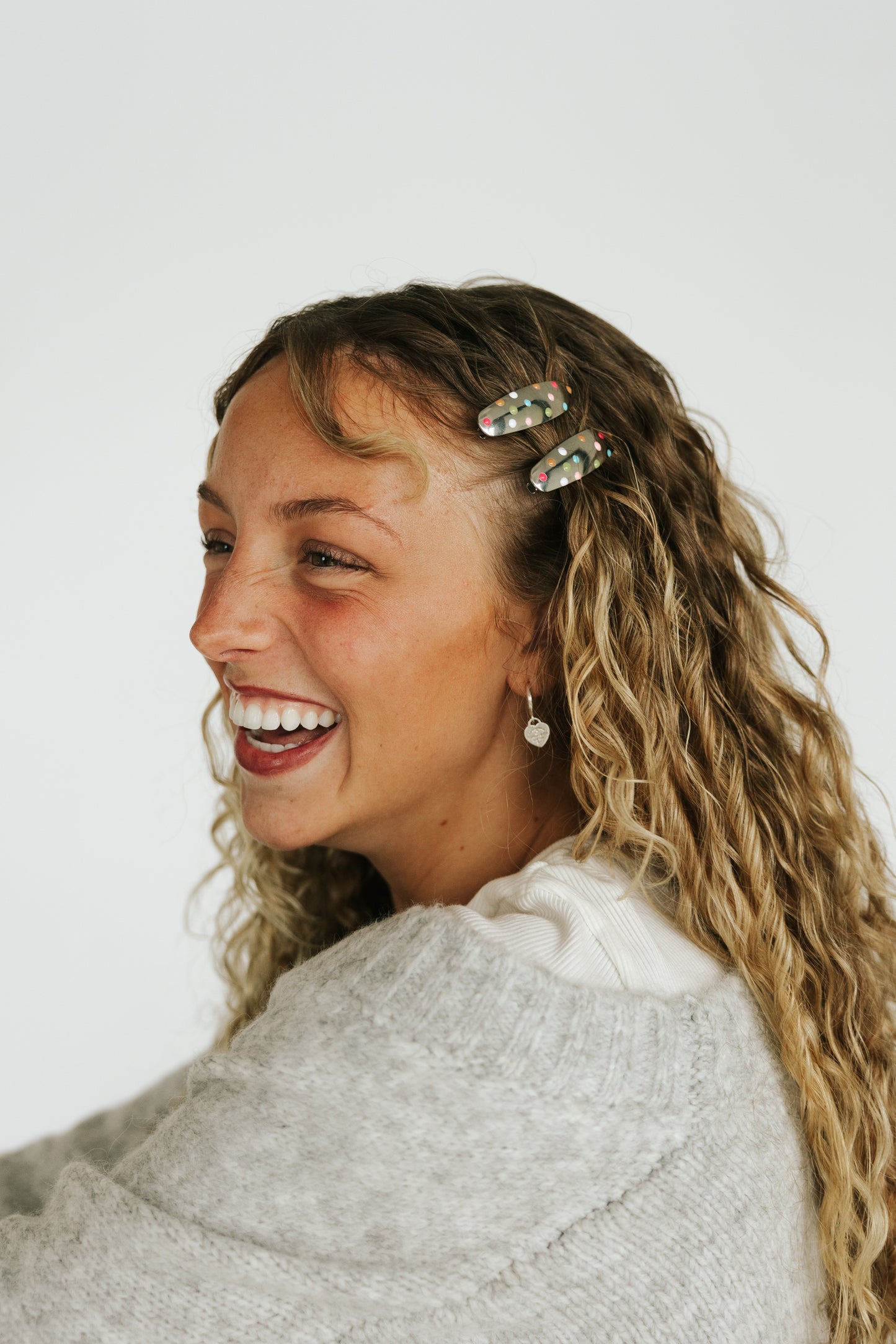 Sunday Silver Double Clips (Set Of 2) (FALL RESTOCK PRE-ORDER)