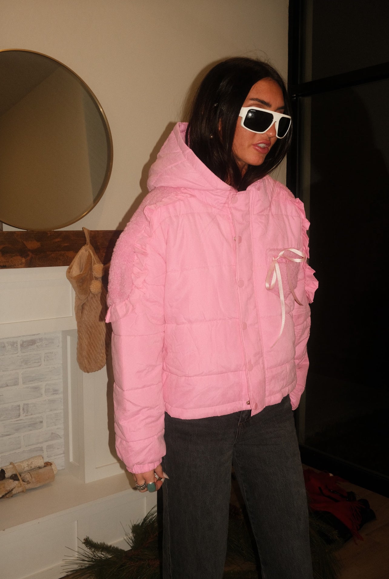 Riot Blushed Puff Jacket