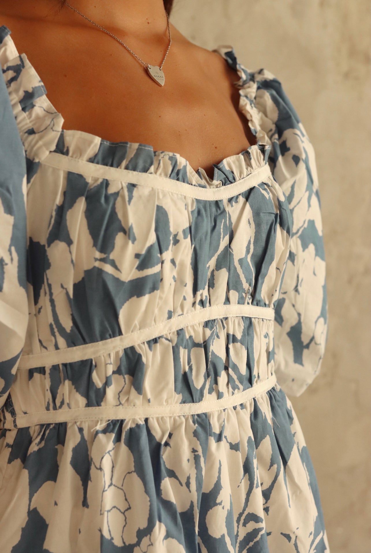 Sunday Blueberry Cream Dress