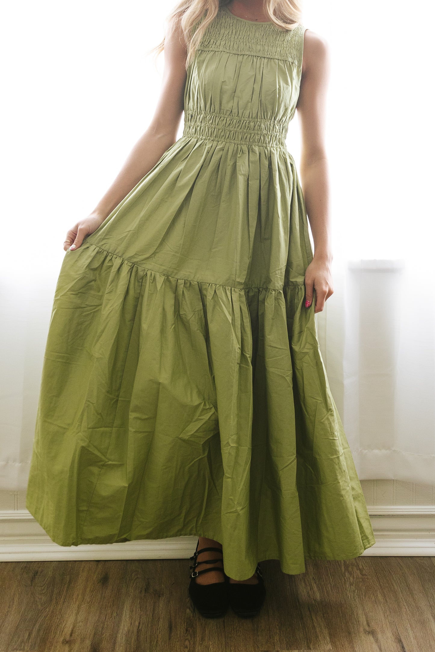 *RESTOCKED Sunday Olive You Maxi Dress