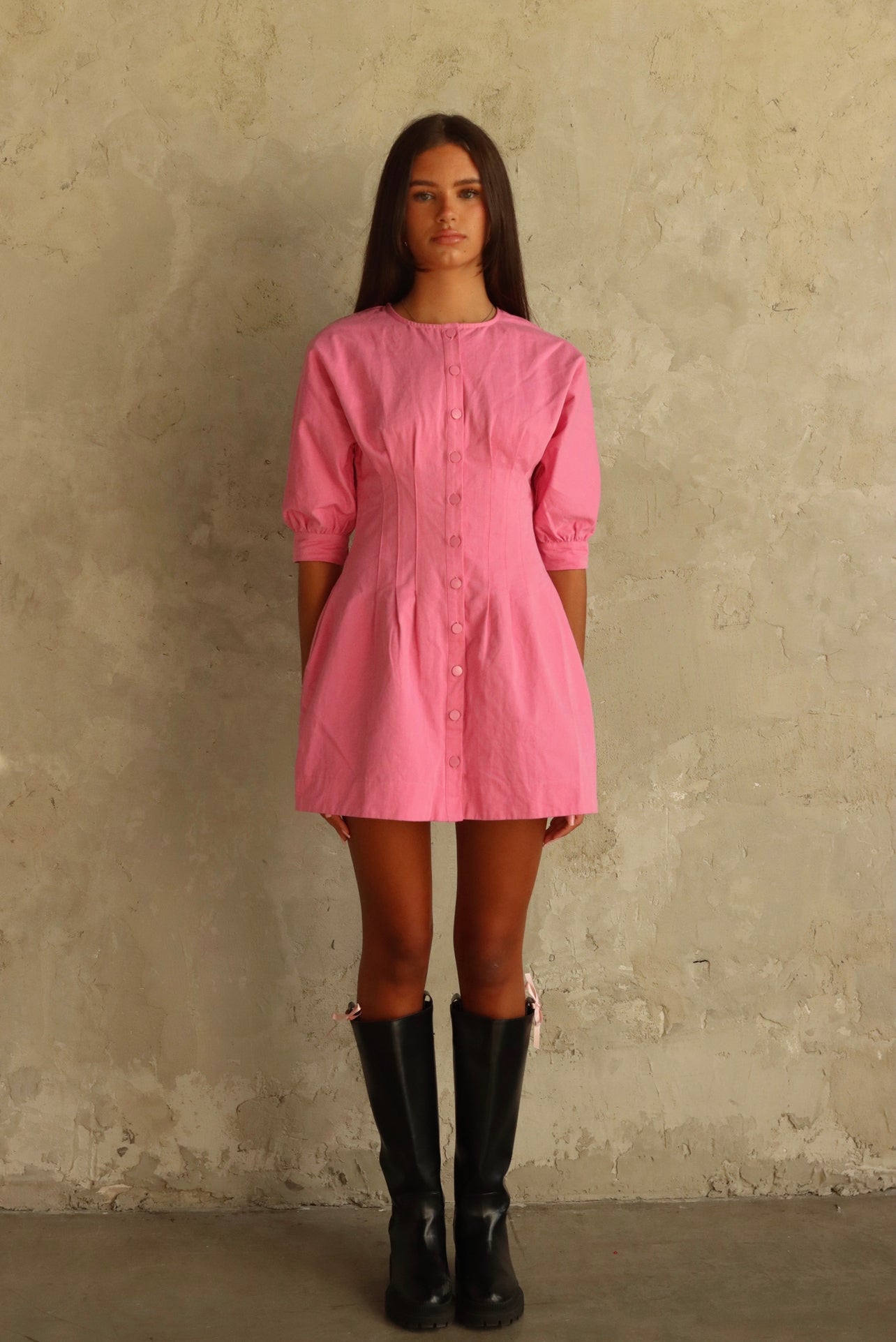 Sunday Cherry Blushed Dress