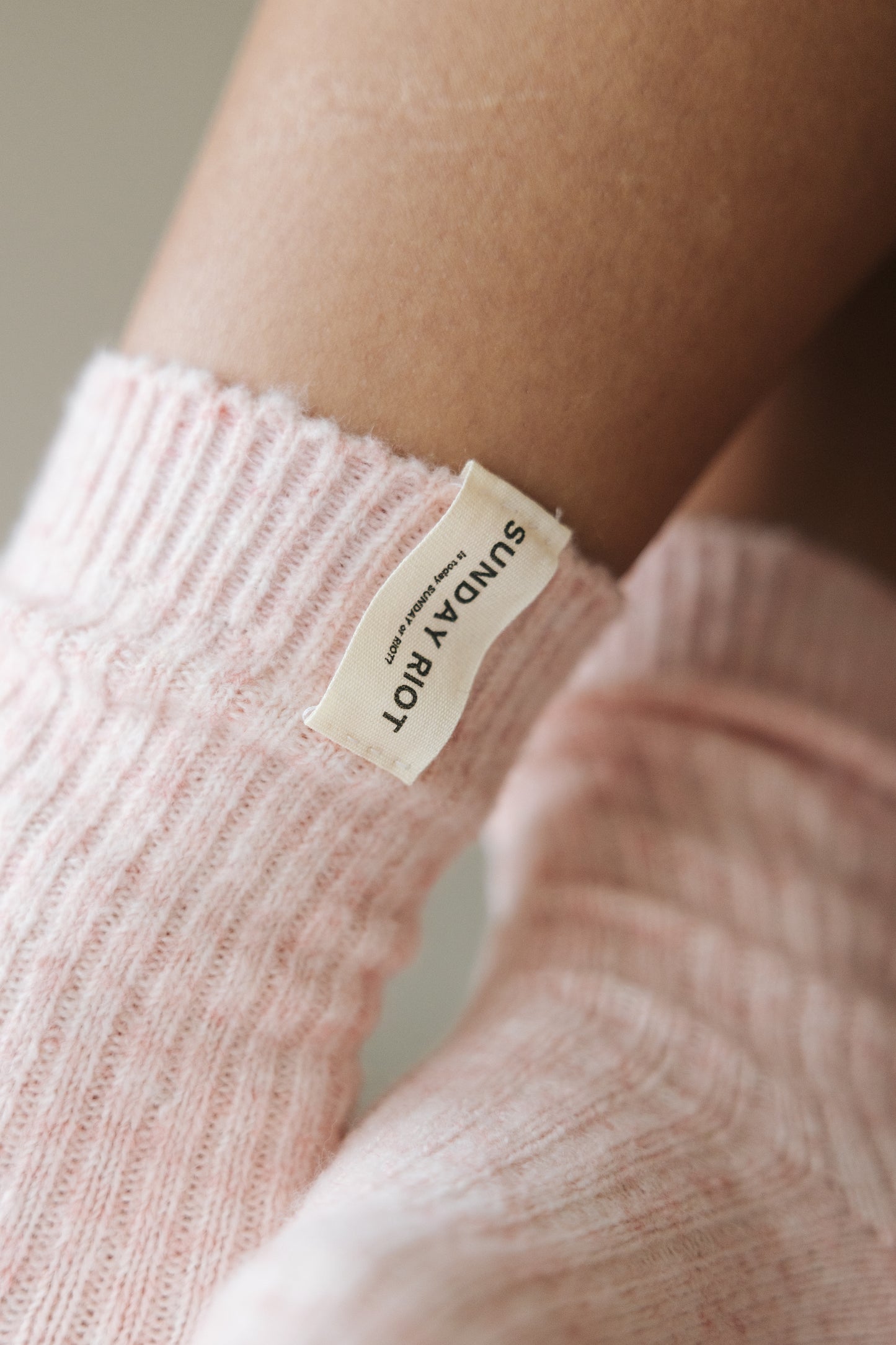Riot Pastel Club Socks in- Strawberry Milkshake (FALL RESTOCK PRE-ORDER)