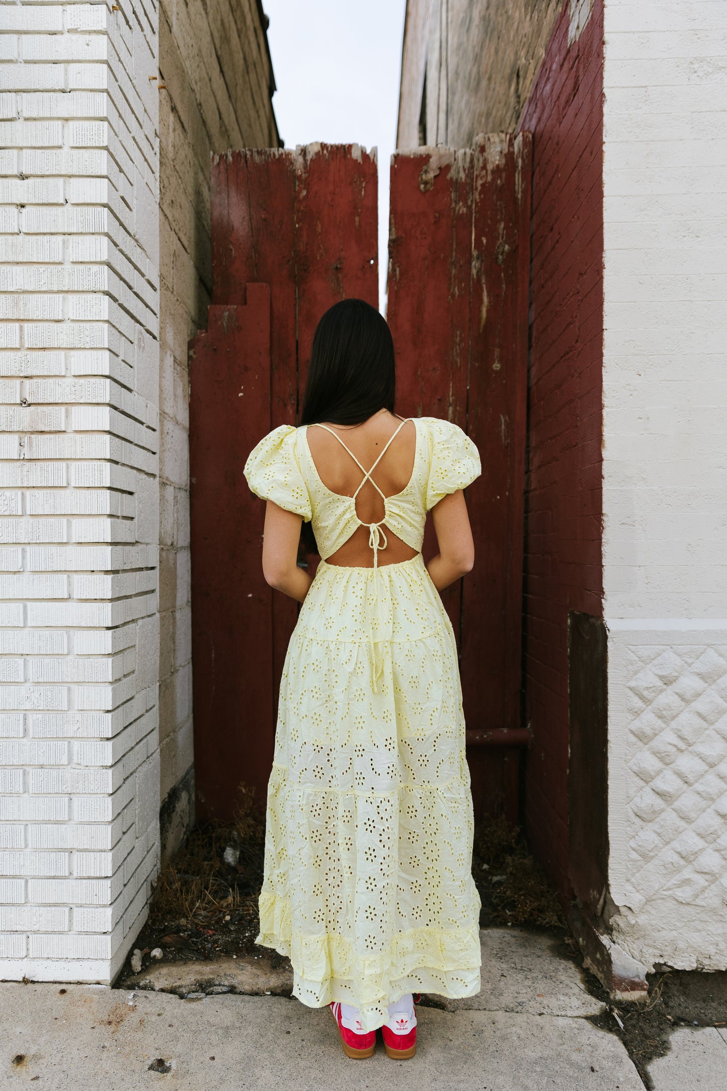 Sunday Lemon Puff Maxi Dress (FALL RESTOCK PRE-ORDER)