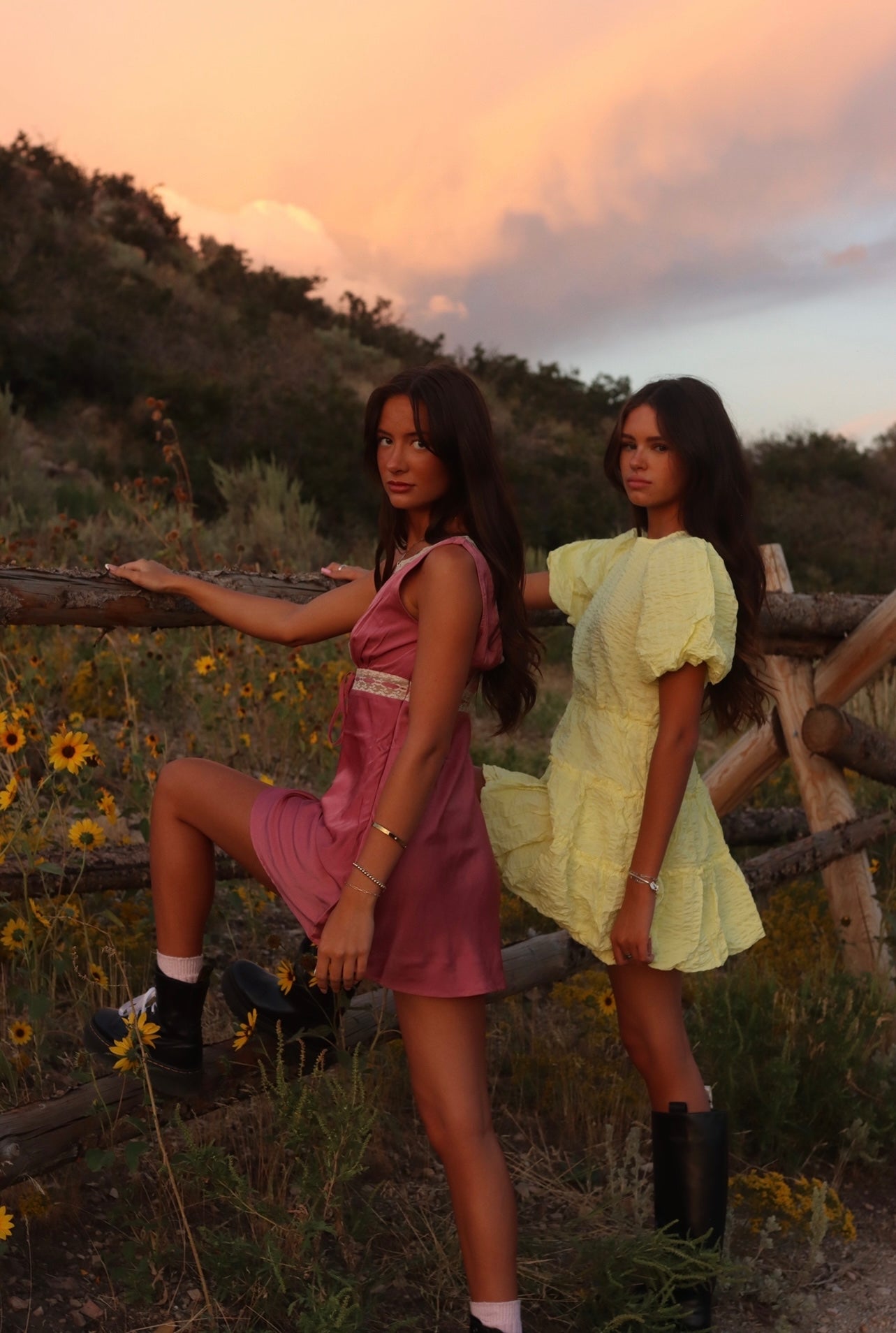 Sunday Berry Lace Dress
