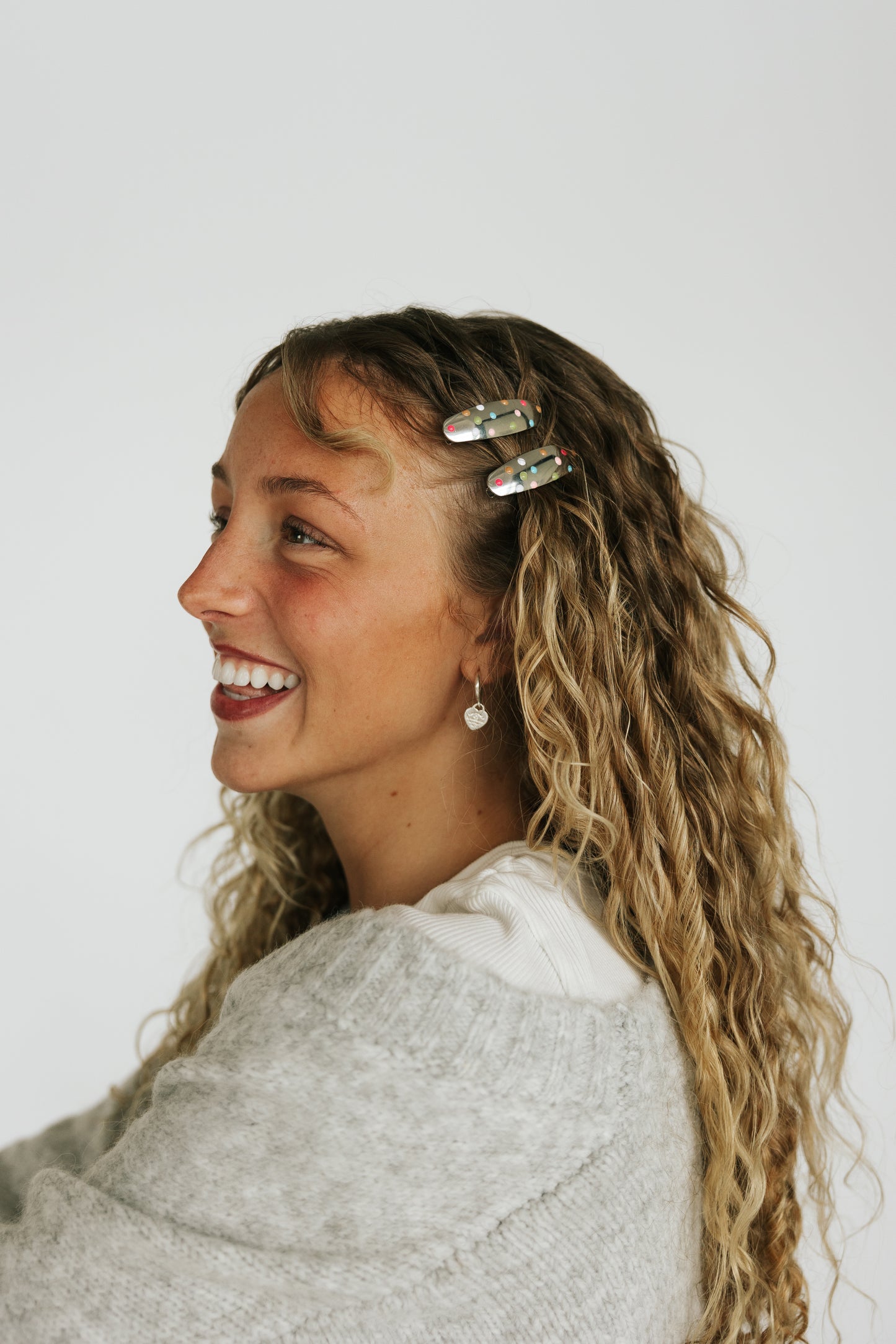 Sunday Silver Double Clips (Set Of 2) (FALL RESTOCK PRE-ORDER)