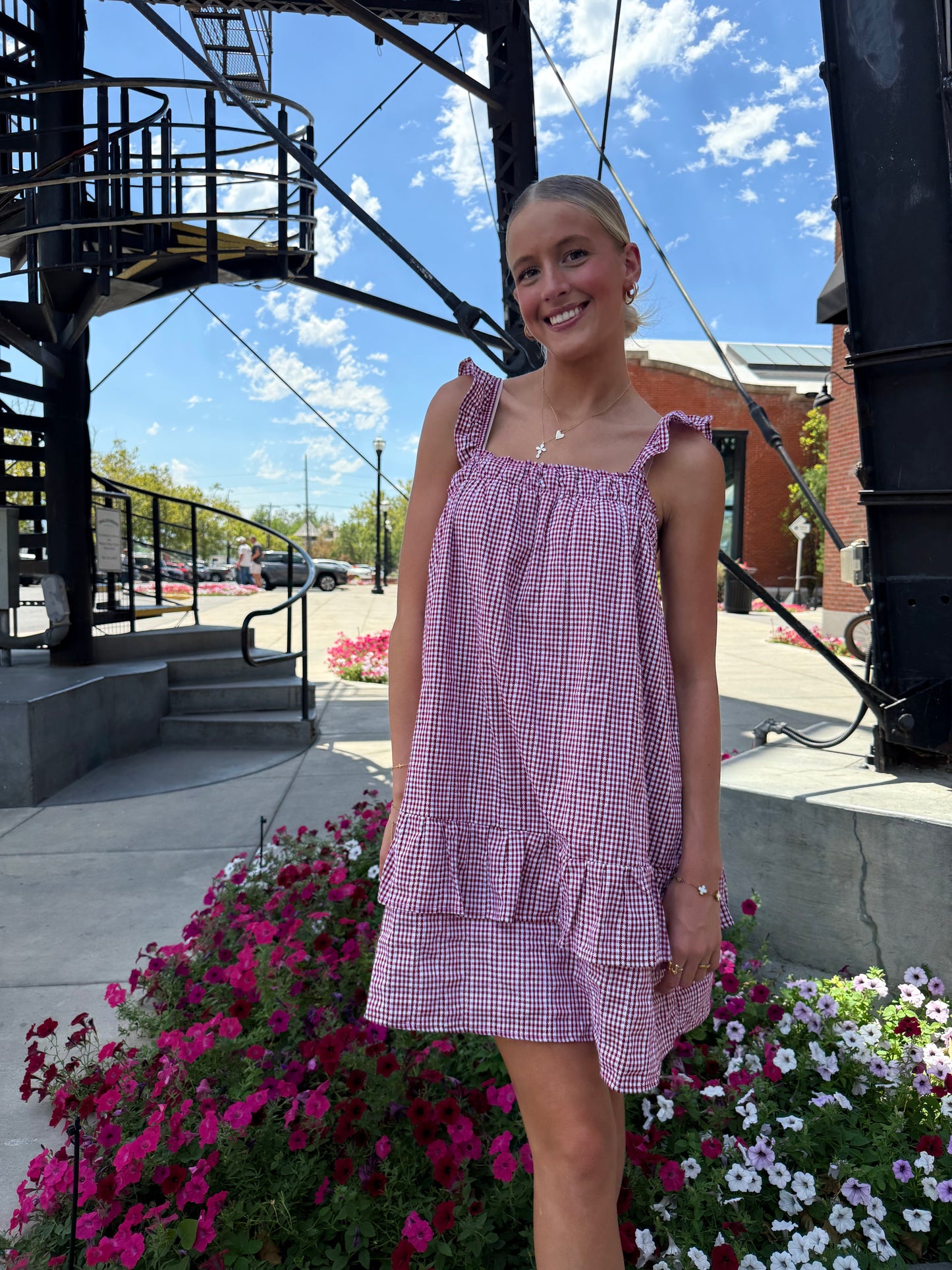 The Sunday Cherryette Dress