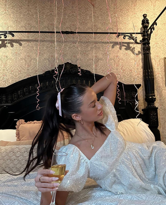 *RESTOCKED Sunday Angel Puff Dress