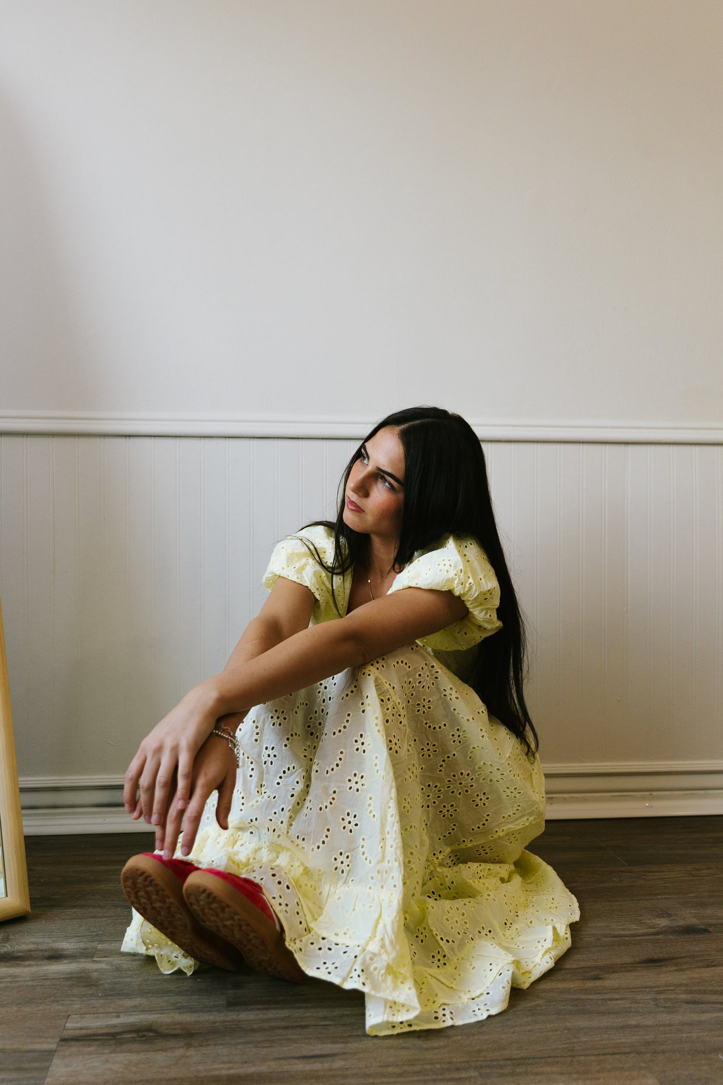 Sunday Lemon Puff Maxi Dress (FALL RESTOCK PRE-ORDER)