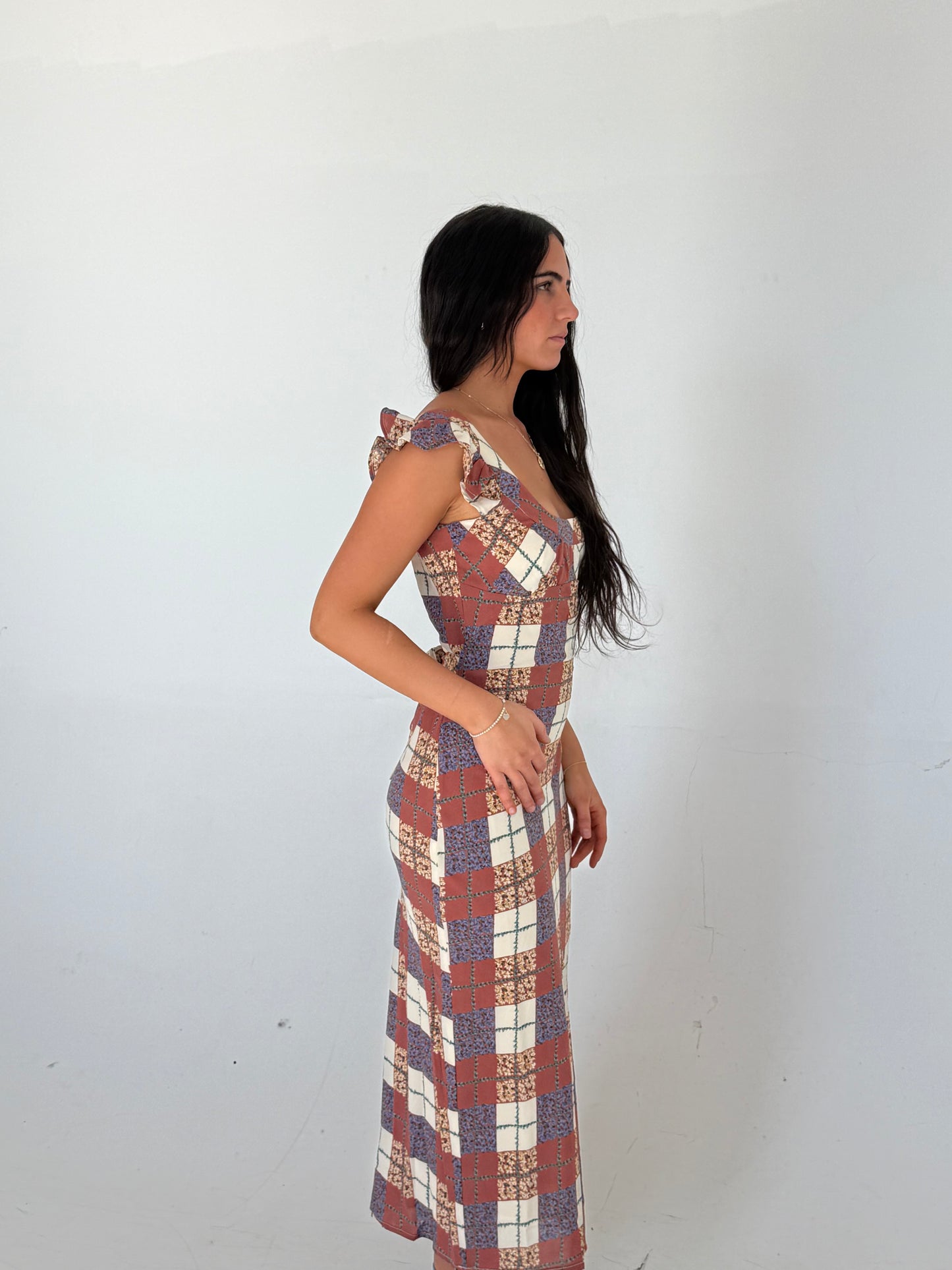 Sunday Patched Petals Dress