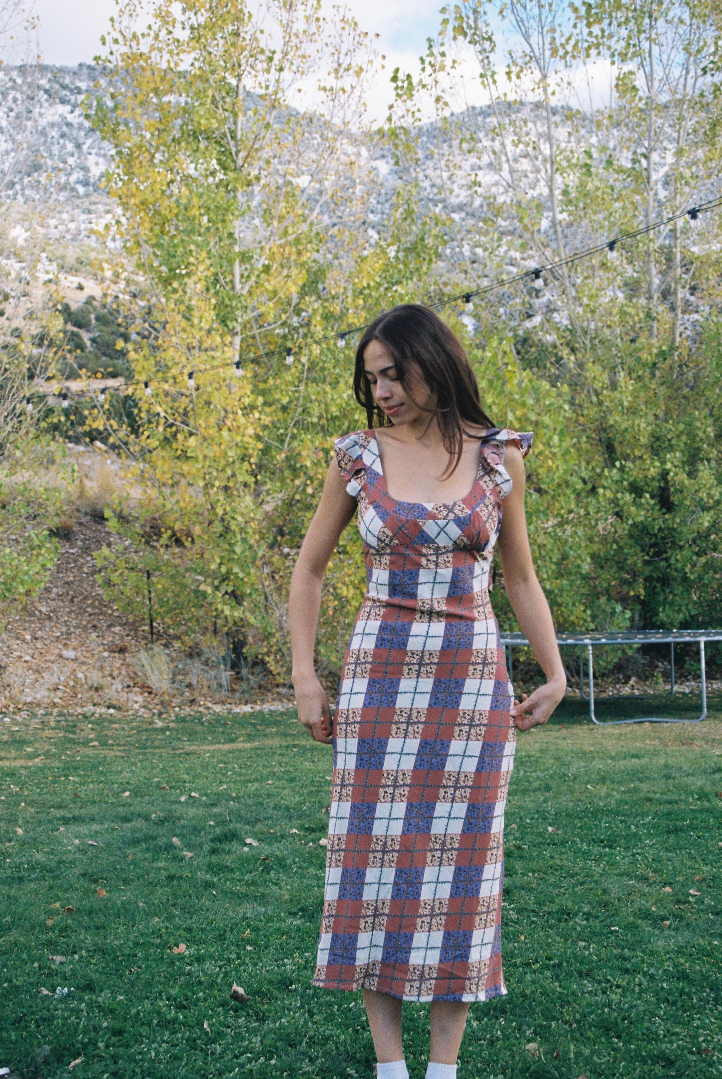 Sunday Patched Petals Dress