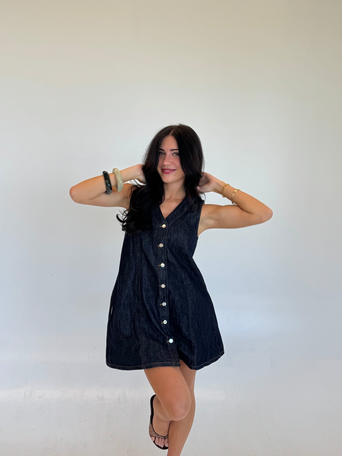 The Sunday Denimini Dress