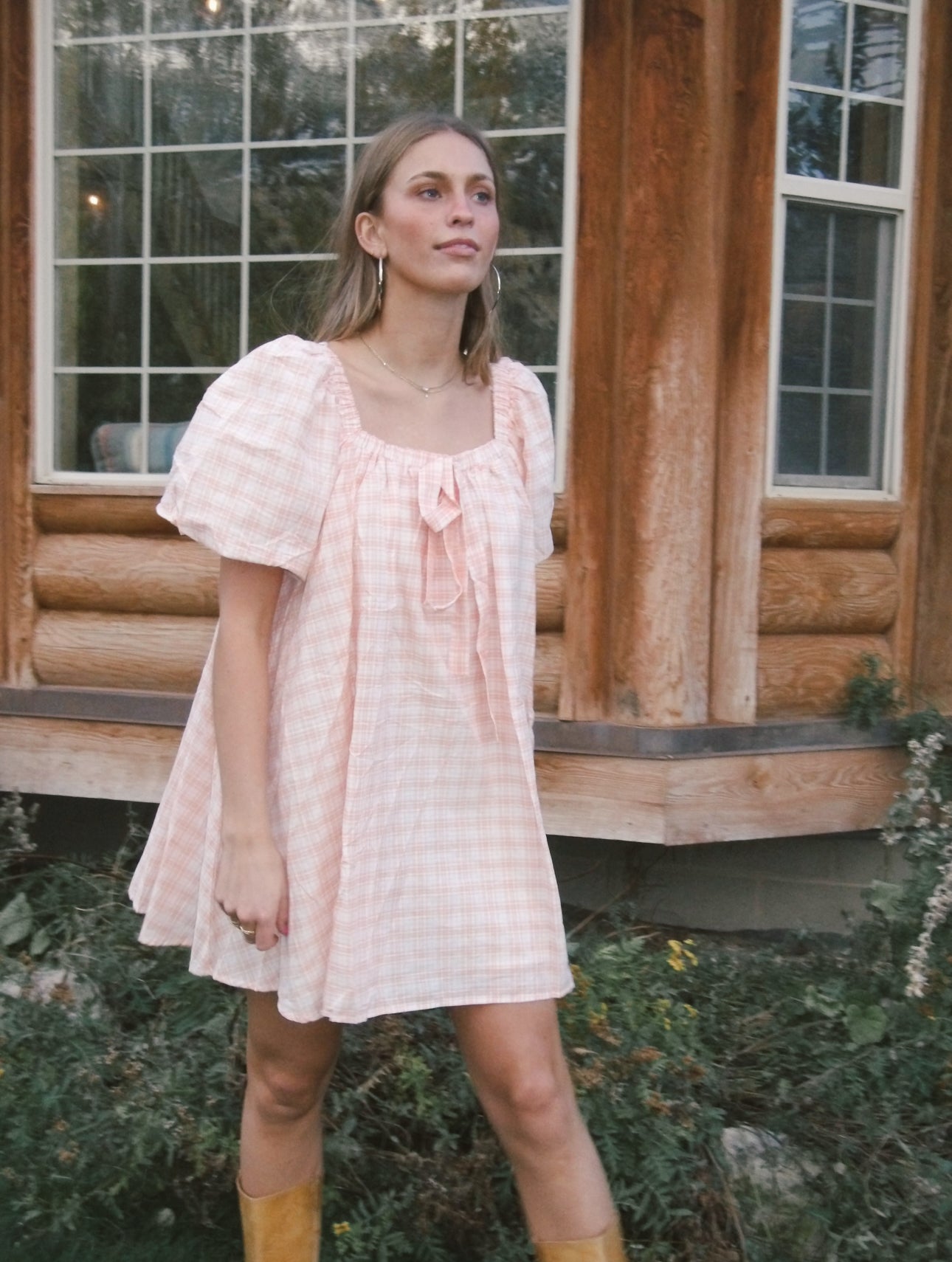 Sunday Grammy BabyDoll Dress