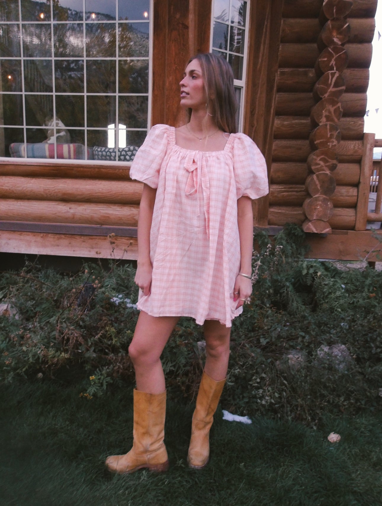 Sunday Grammy BabyDoll Dress