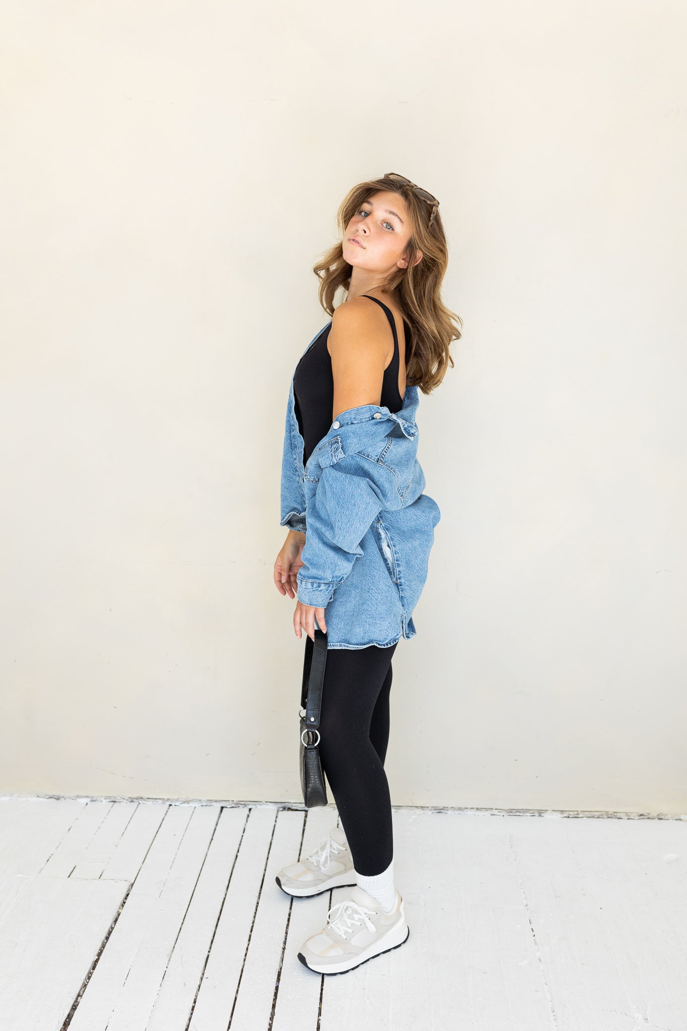 She's Casual Bodysuit In Black