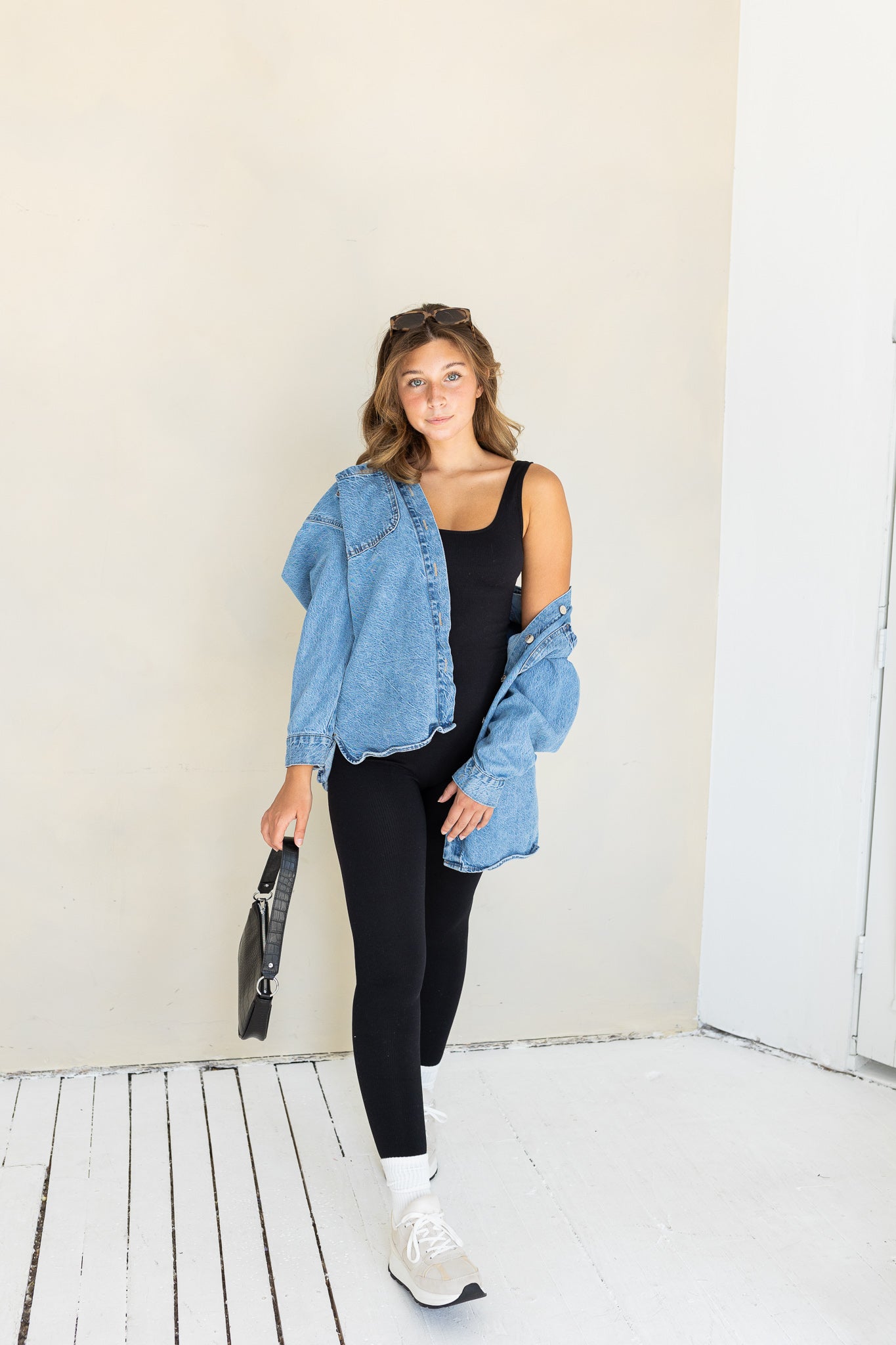 She's Casual Bodysuit In Black