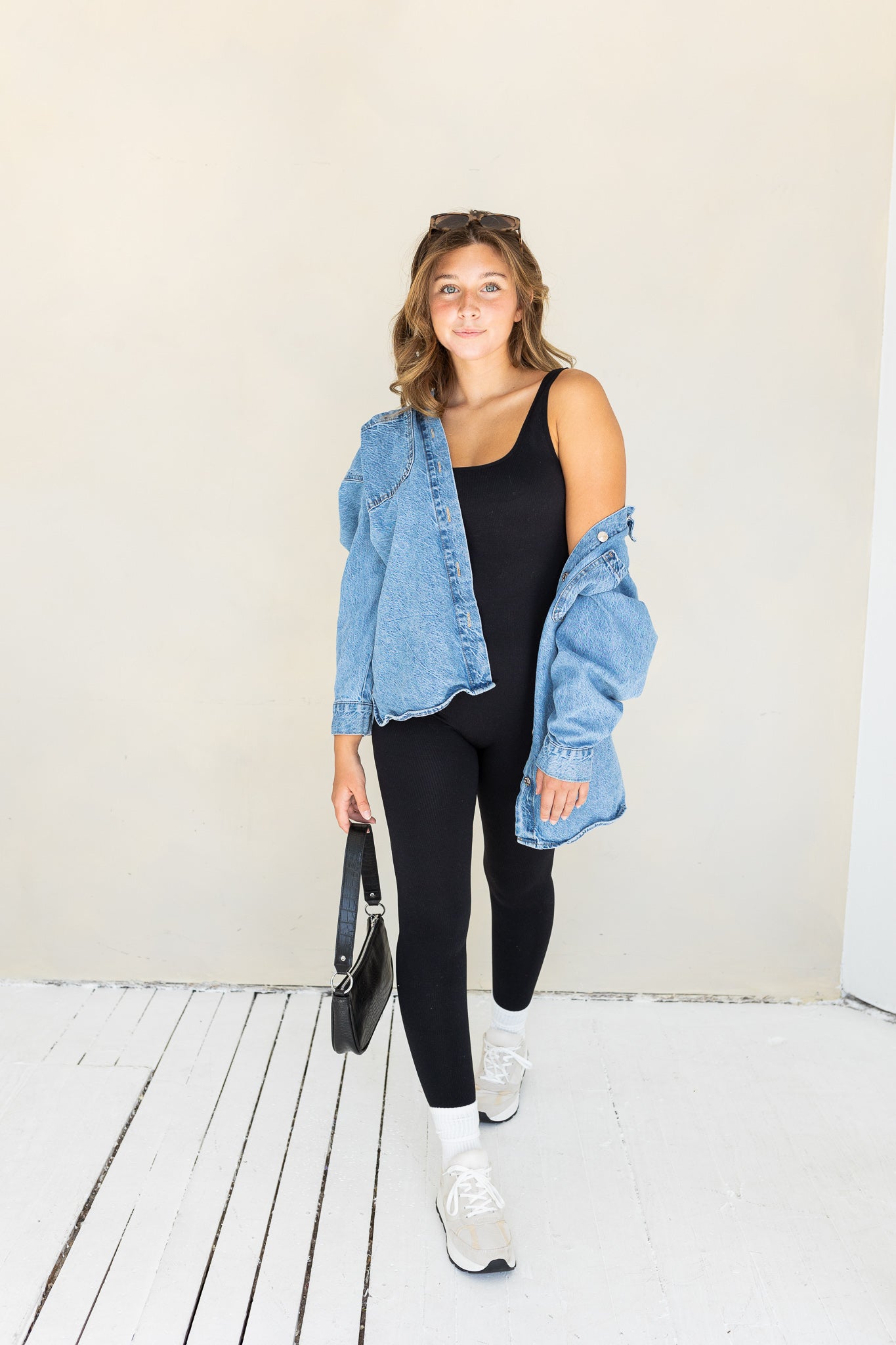 She's Casual Bodysuit In Black