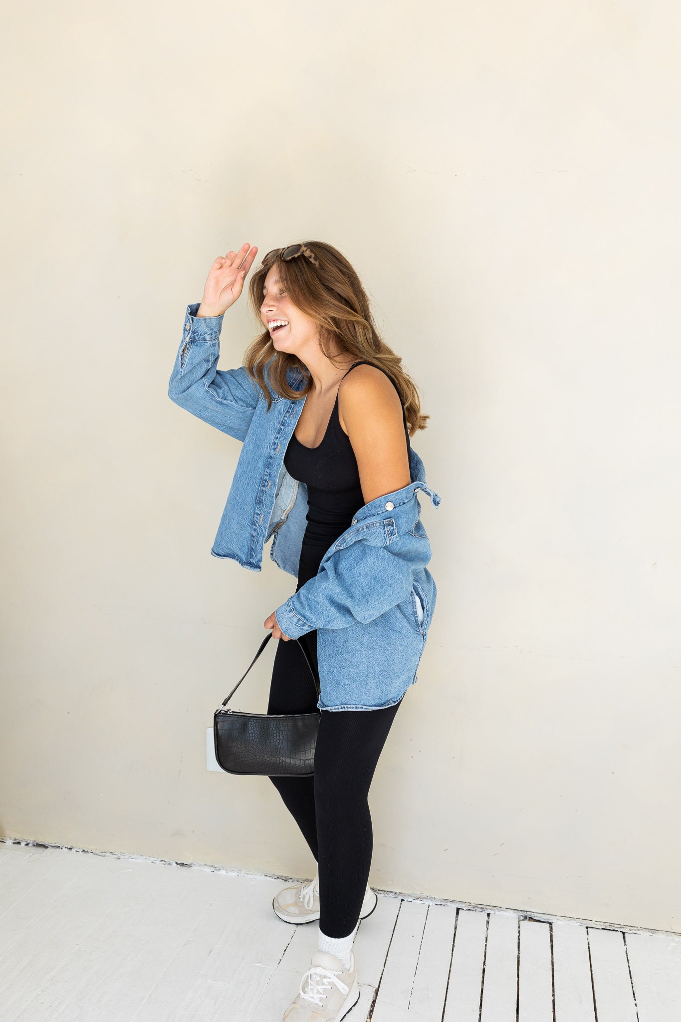 She's Casual Bodysuit In Black