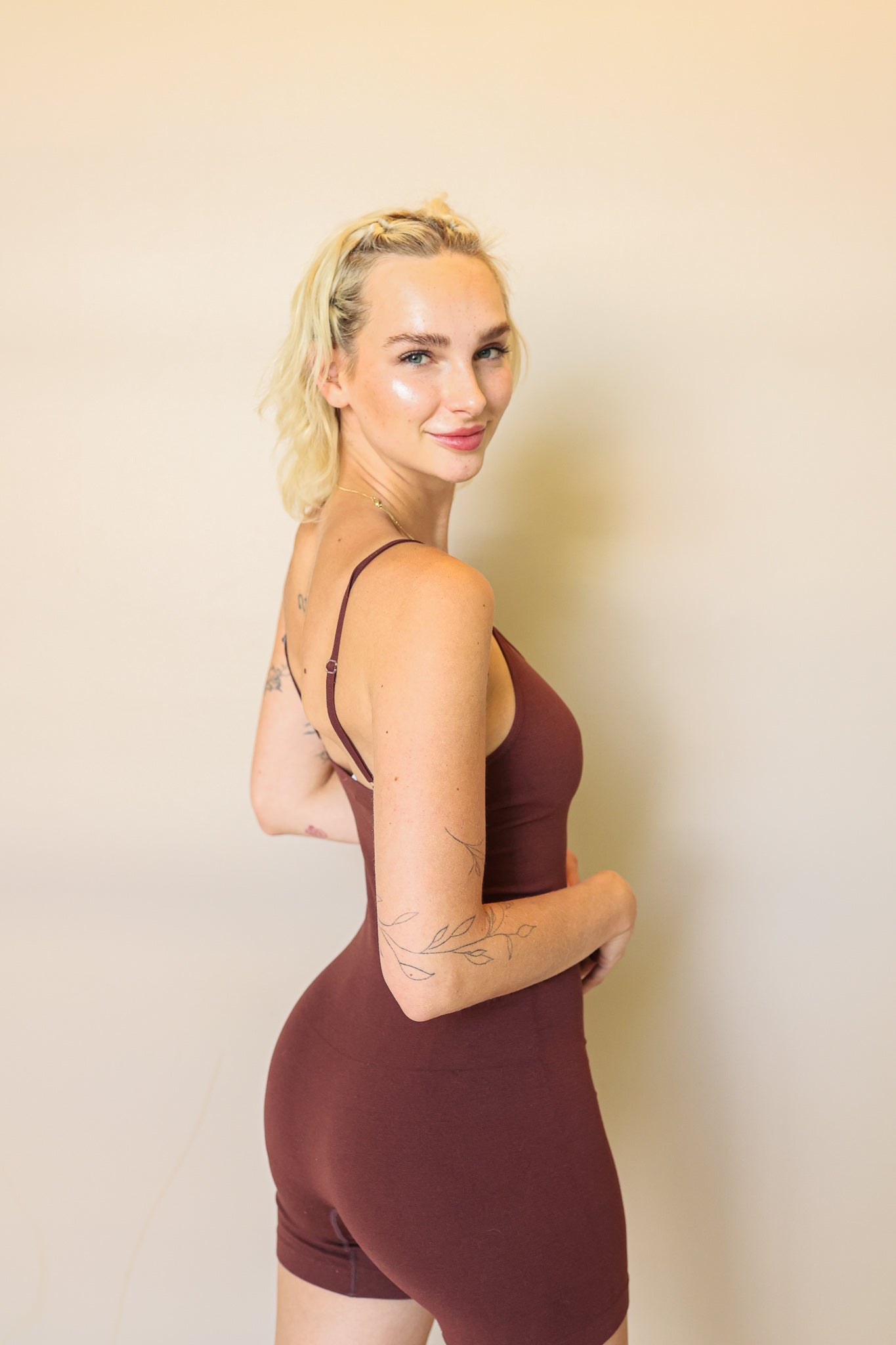 New Girl Bodysuit in Cocoa