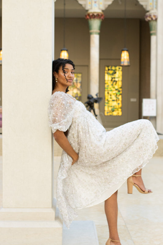 *RESTOCKED Mamma Mia Dress in white