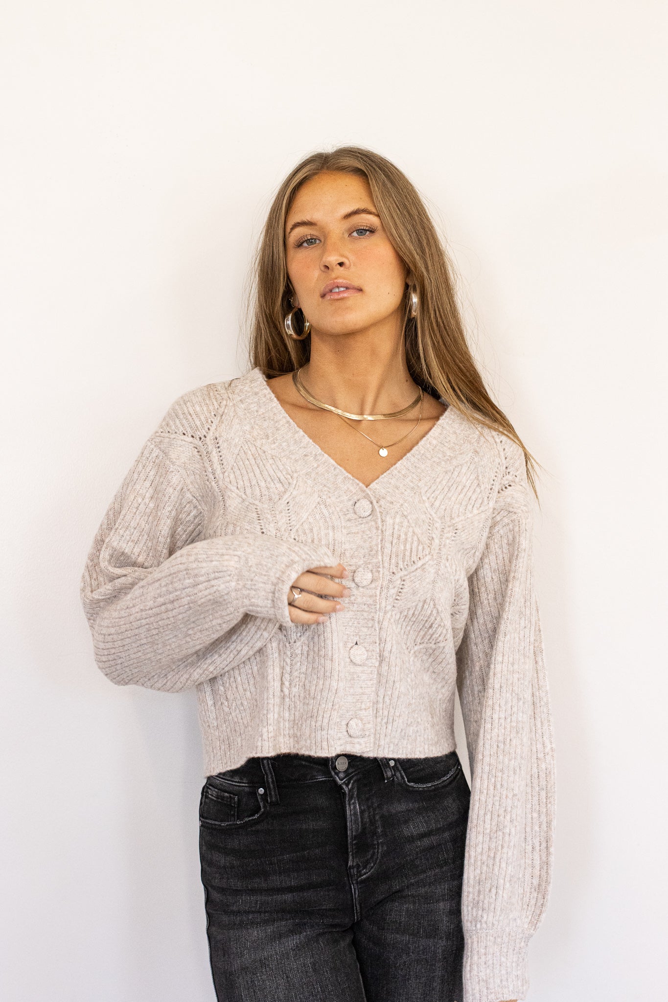 Créme Knit Cardigan