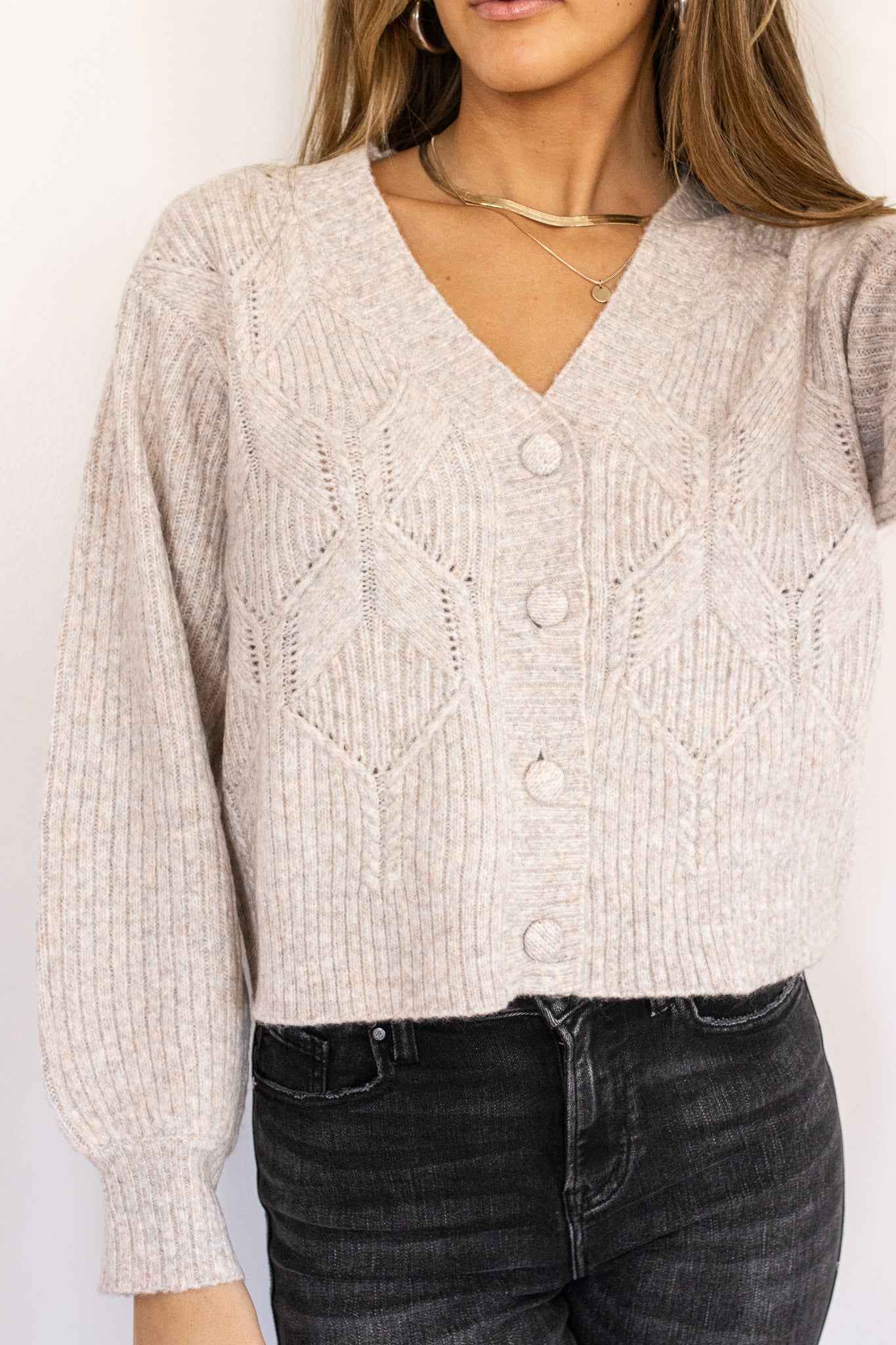 Créme Knit Cardigan