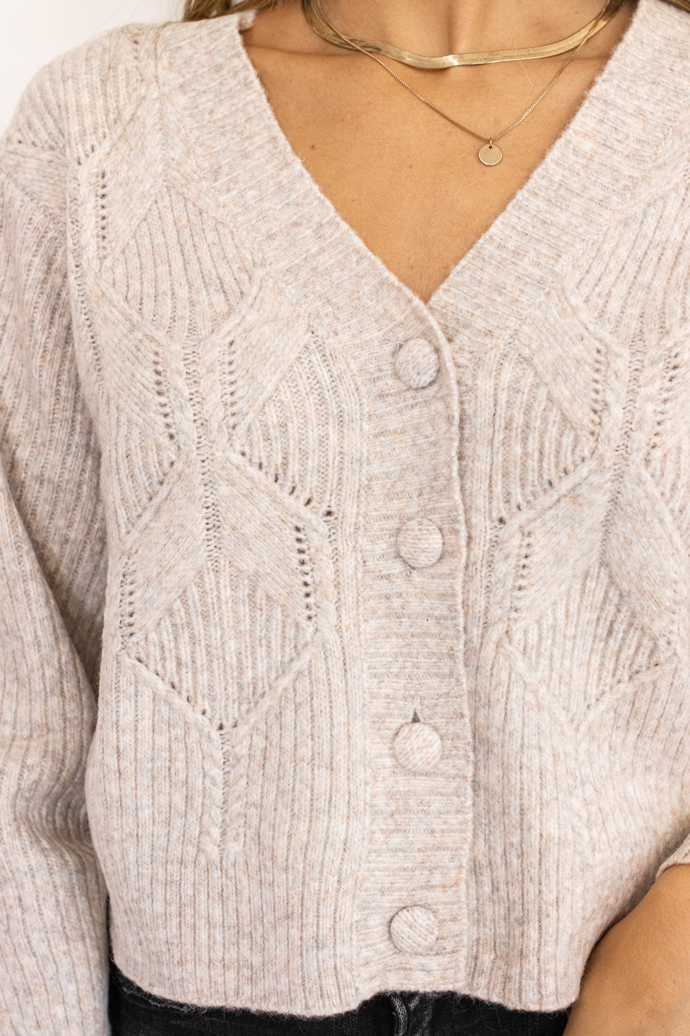 Créme Knit Cardigan